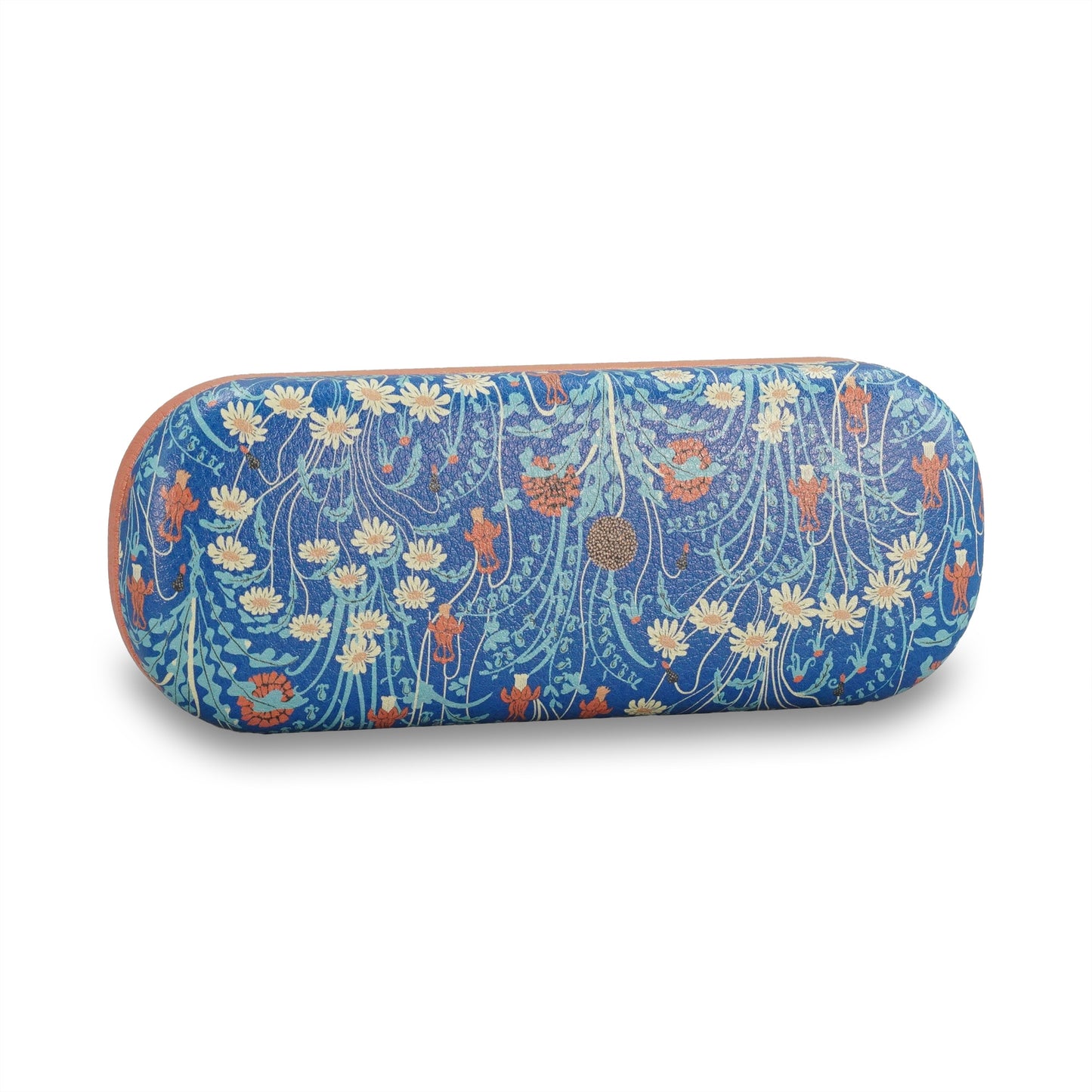 Eye Glasses Case Wild Flowers Poppies Daisies