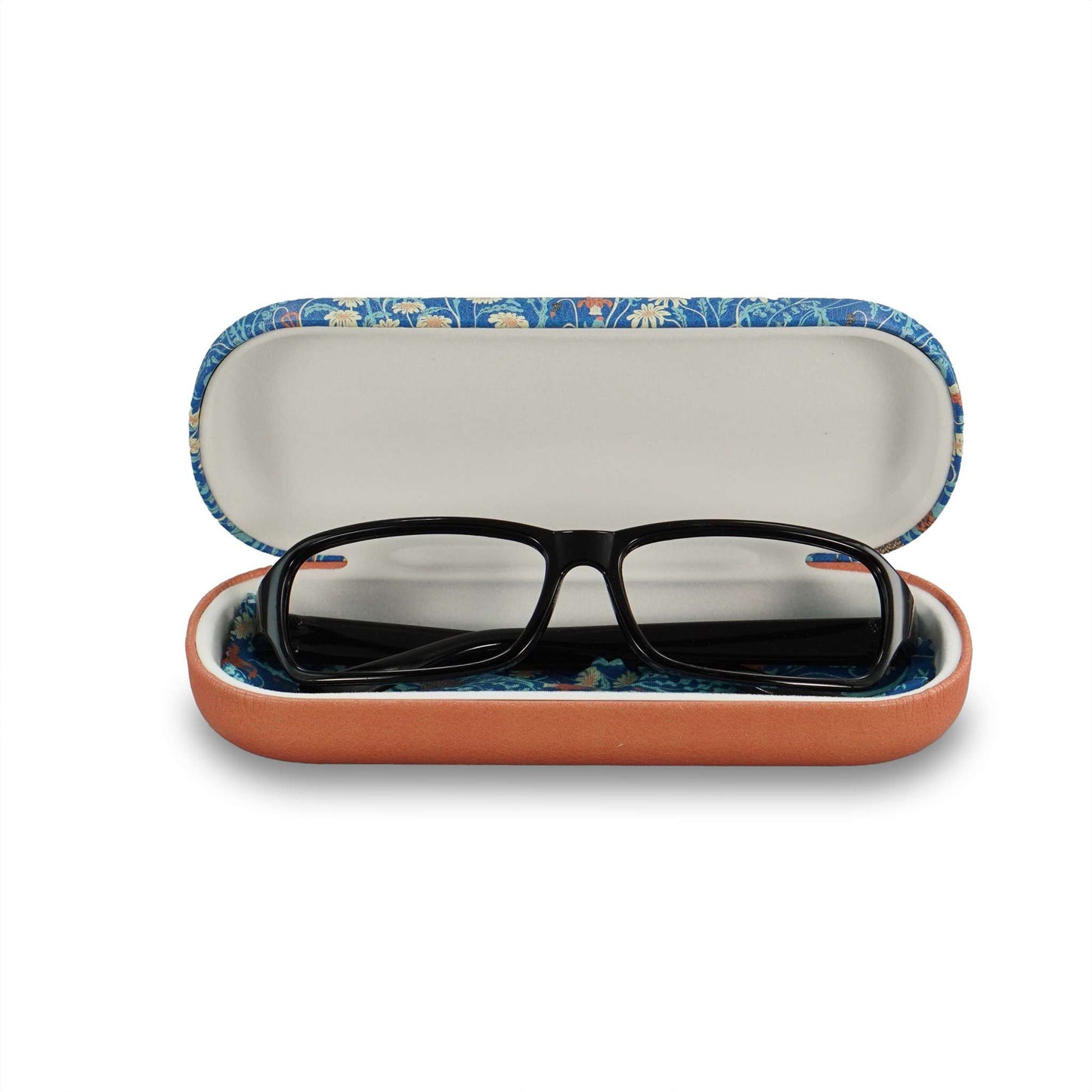 Eye Glasses Case Wild Flowers Poppies Daisies