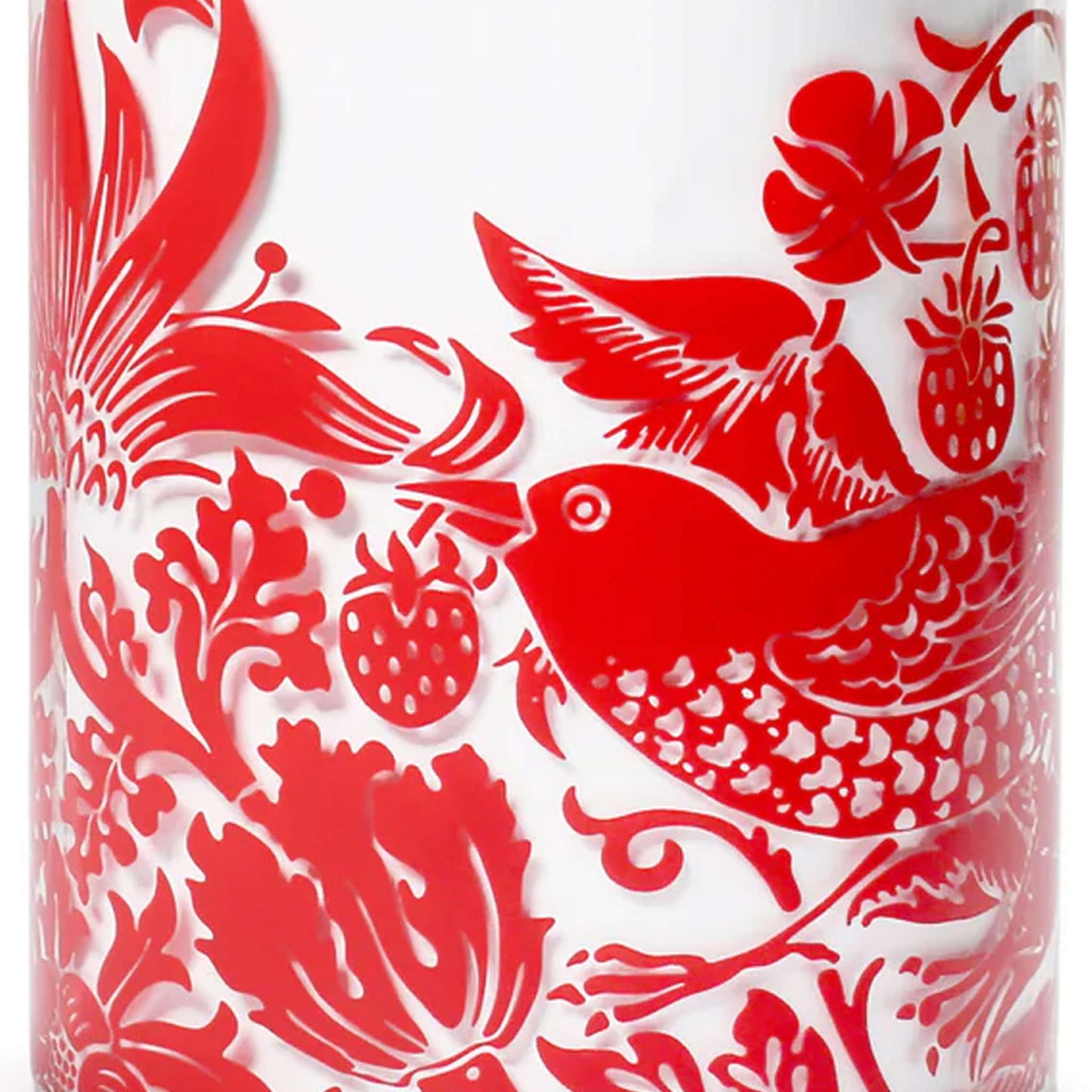 William Morris Food Storage Container – Raspberry Red