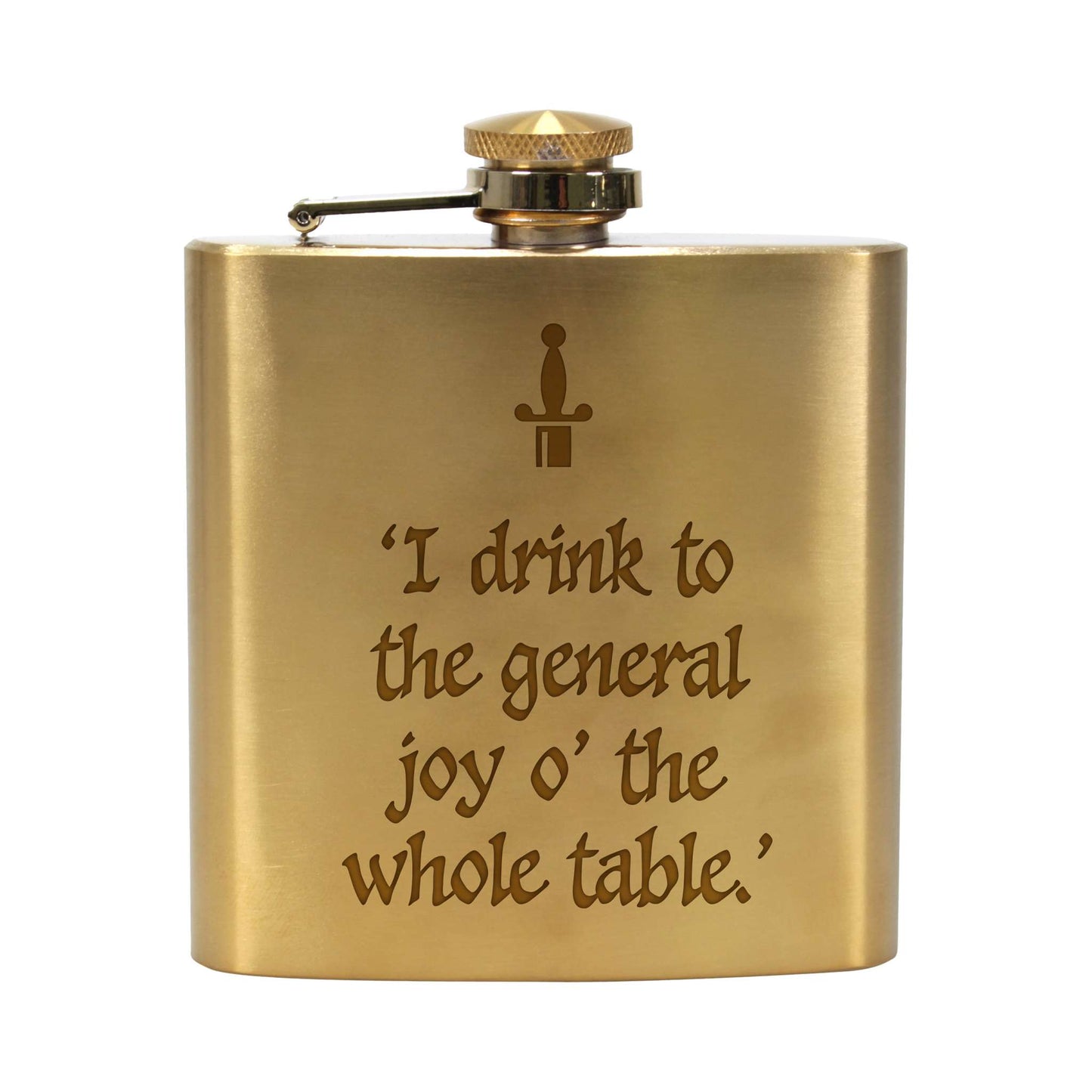 Shakespeare Hip Flask – Macbeth Quote