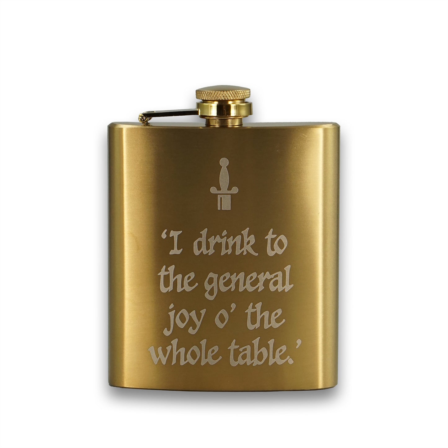 Shakespeare Hip Flask – Macbeth Quote
