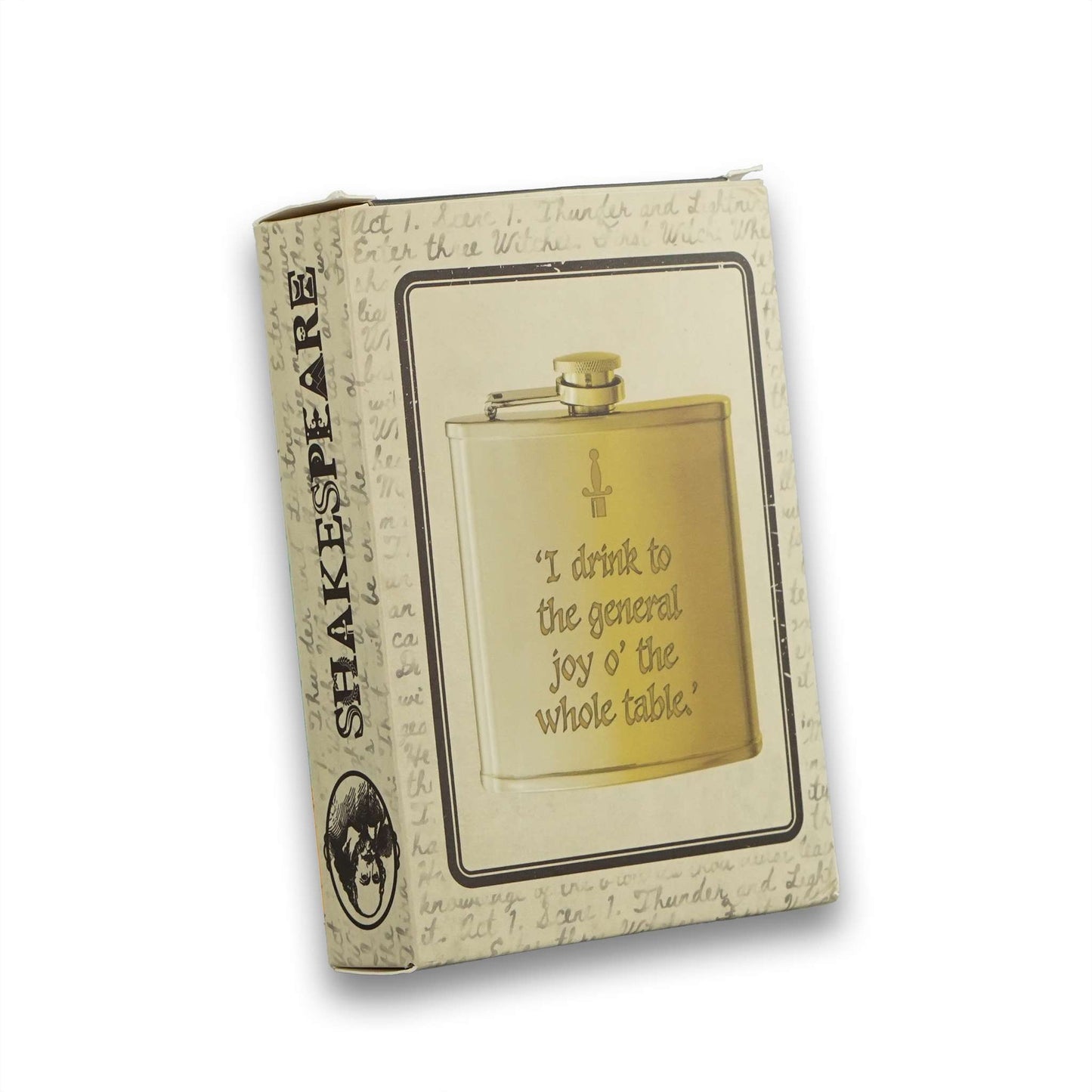 Shakespeare Hip Flask – Macbeth Quote