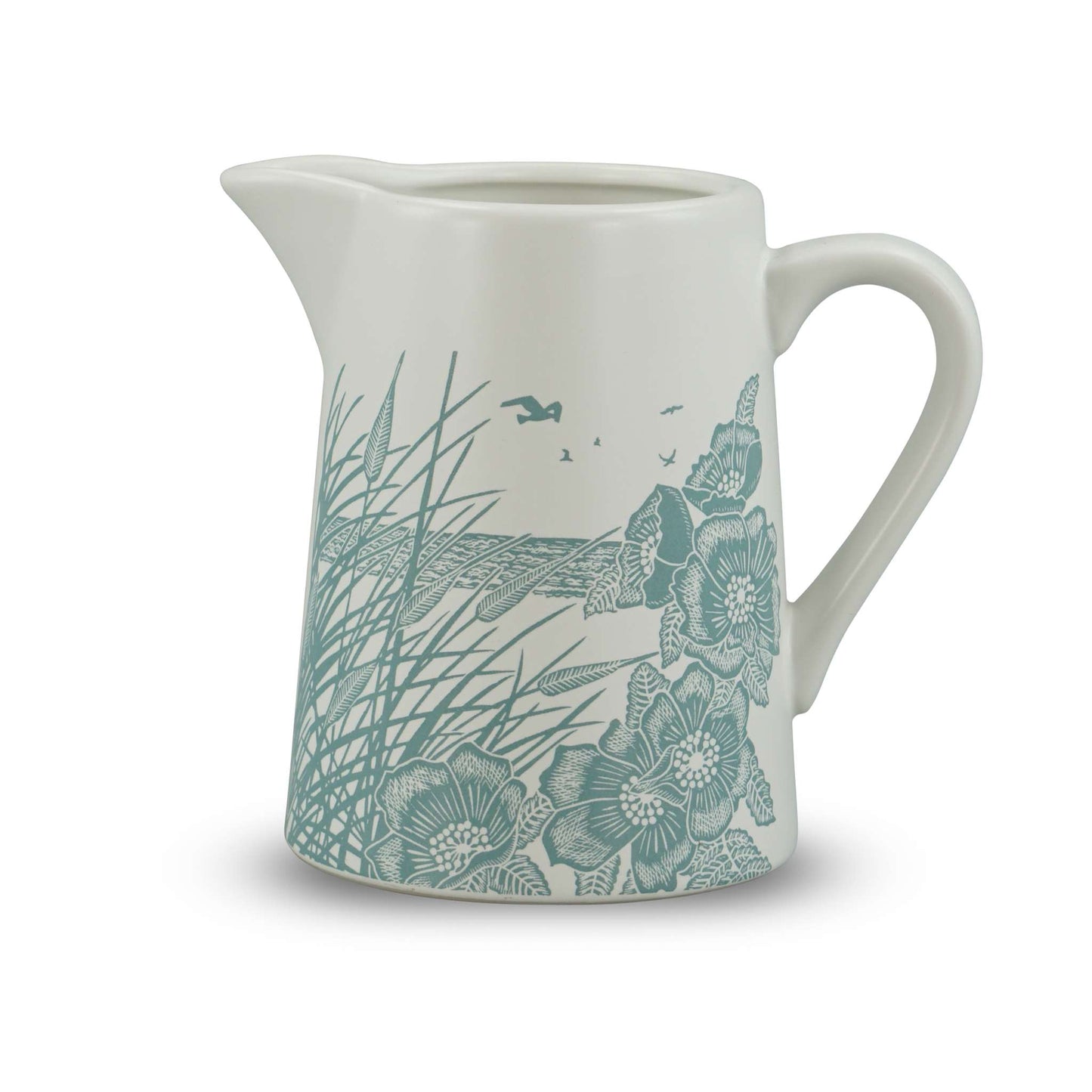 Jug Ceramic (17 fl oz) - Kate Heiss (Powder Blue)