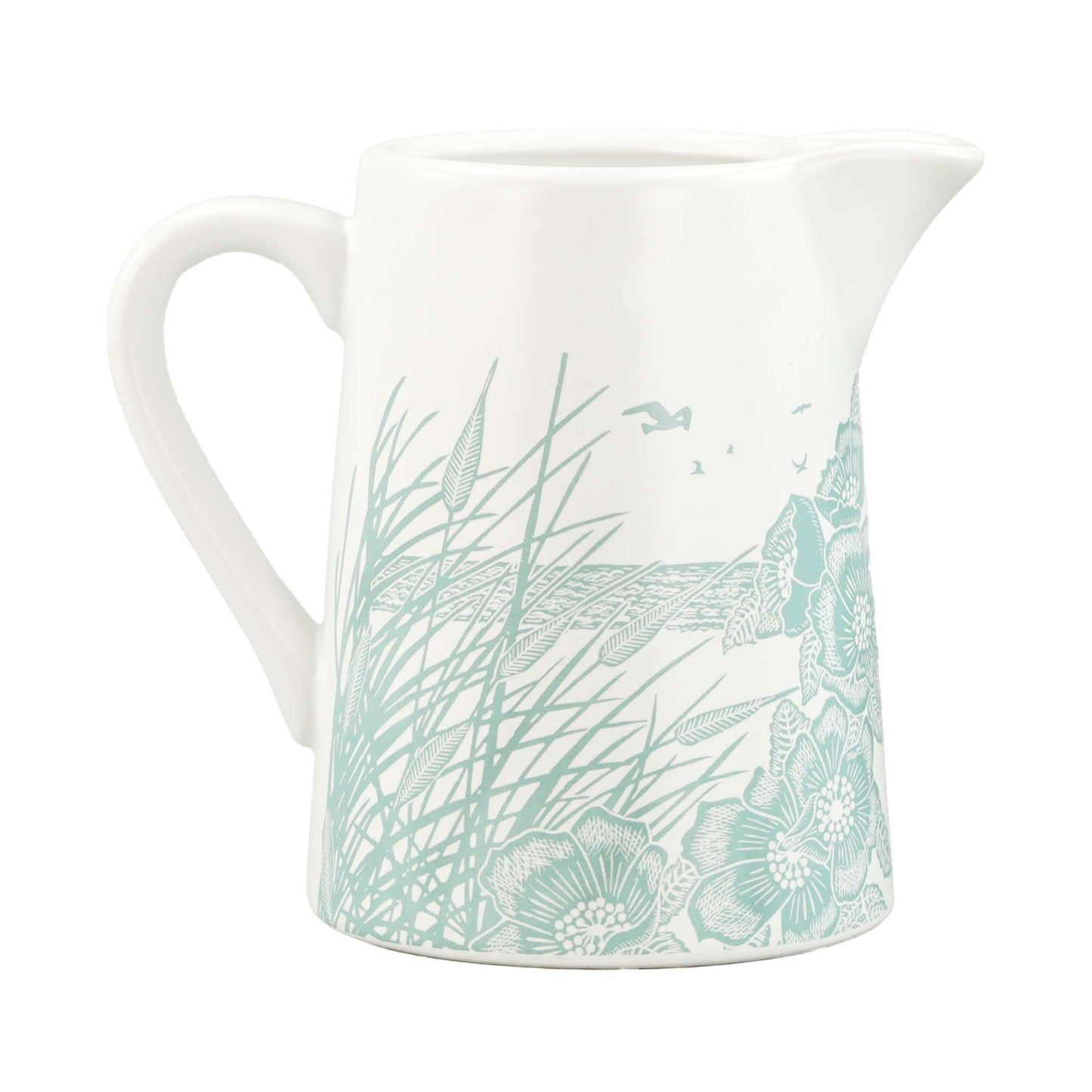 Jug Ceramic (17 fl oz) - Kate Heiss (Powder Blue)