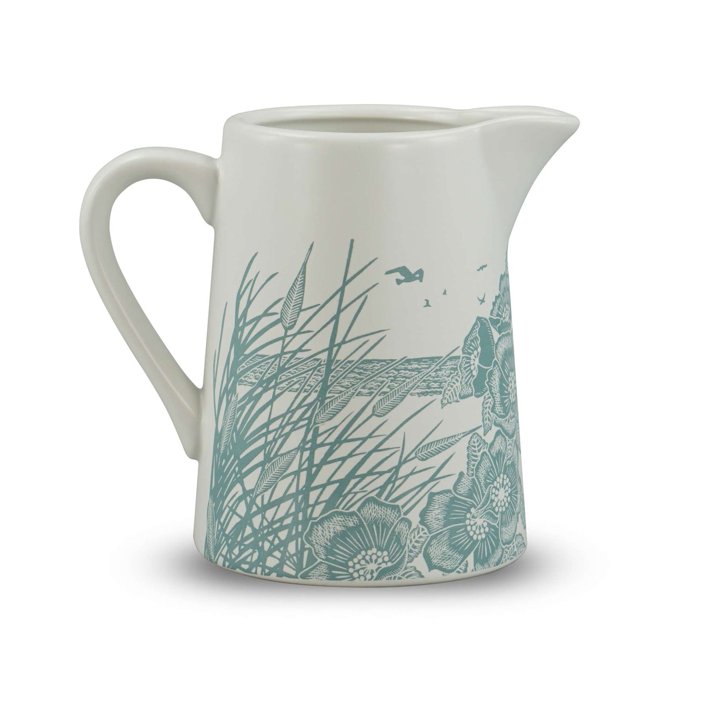Jug Ceramic (17 fl oz) - Kate Heiss (Powder Blue)