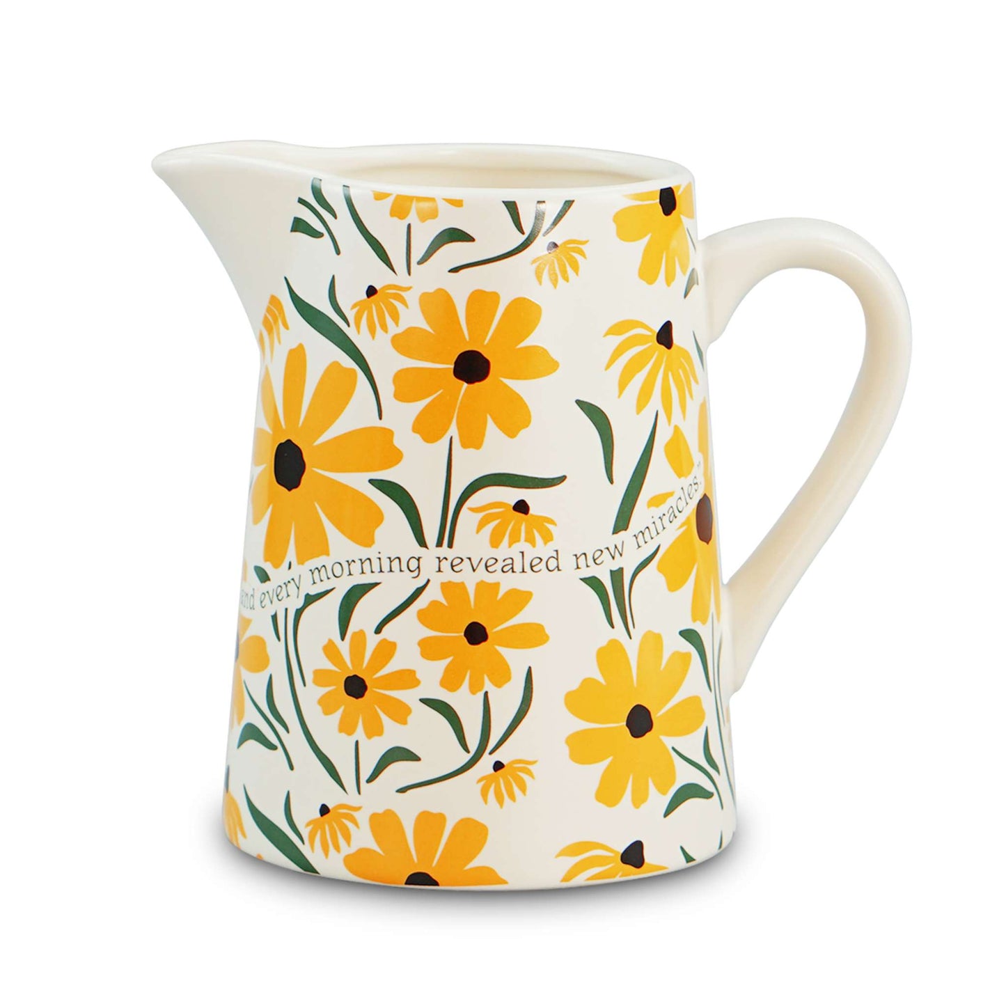 Secret Garden Ceramic Jug 17oz – Floral Gift