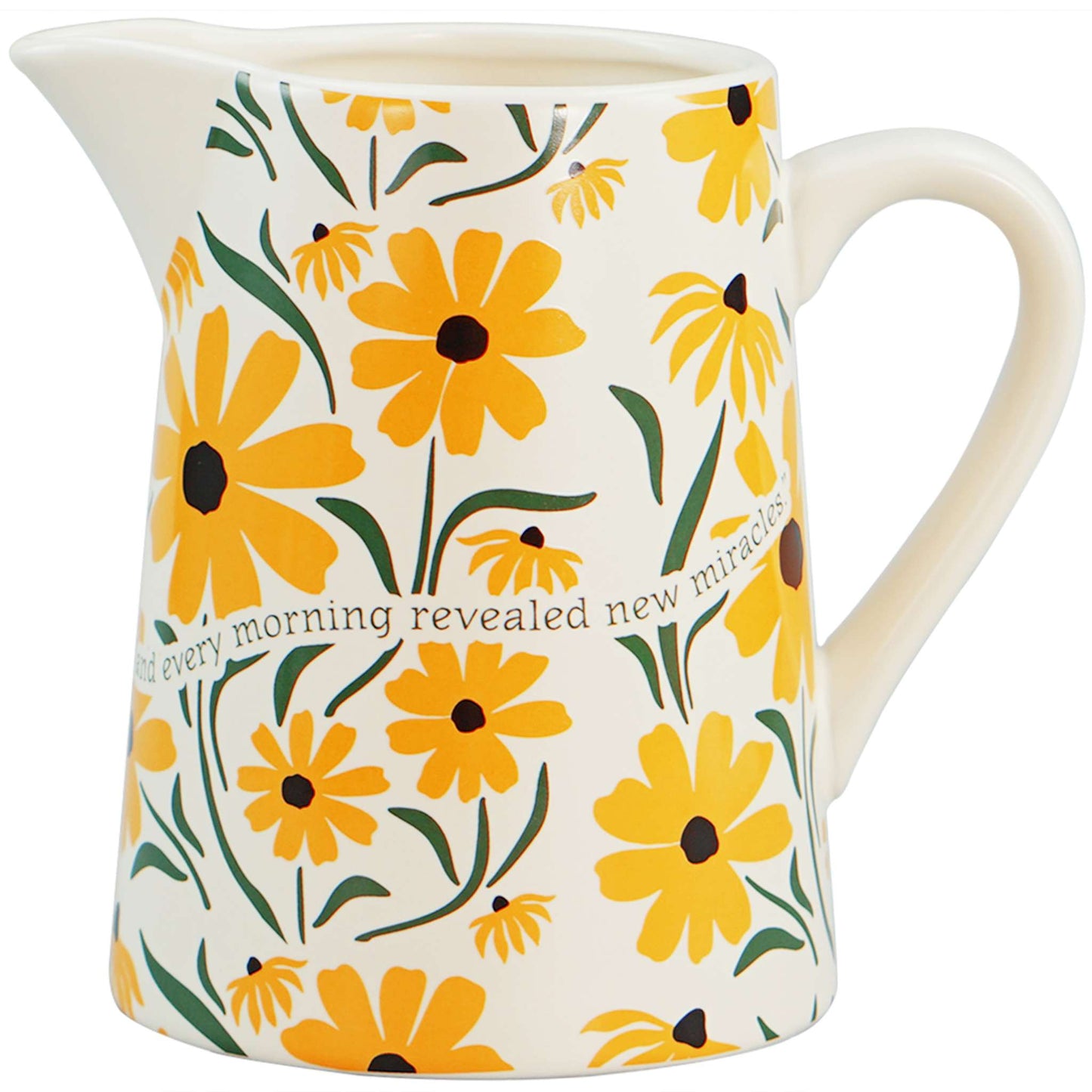 Secret Garden Ceramic Jug 17oz – Floral Gift