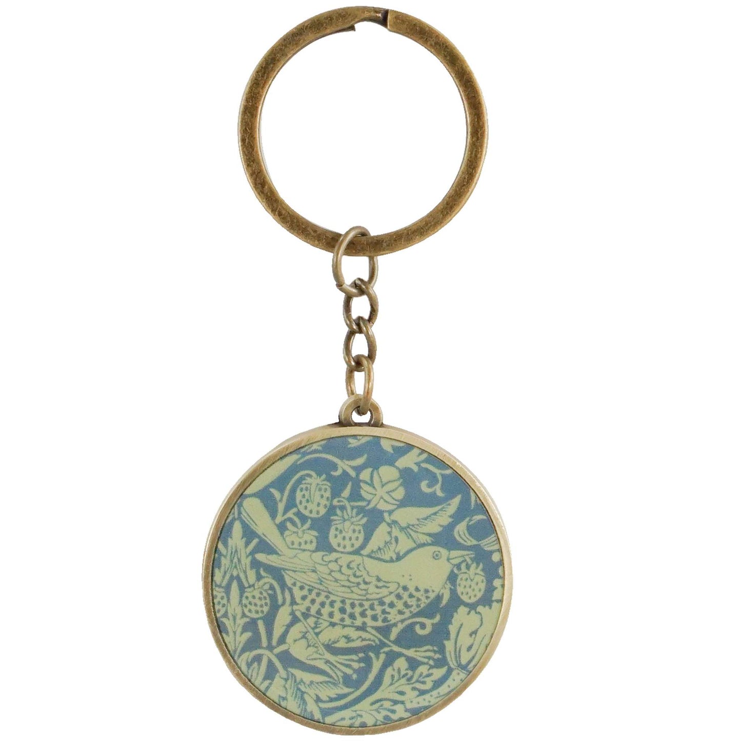 William Morris Keyring – Sage