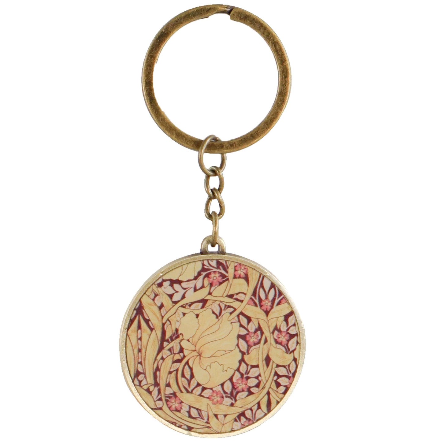 William Morris Keyring – Pimpernel Nature Floral