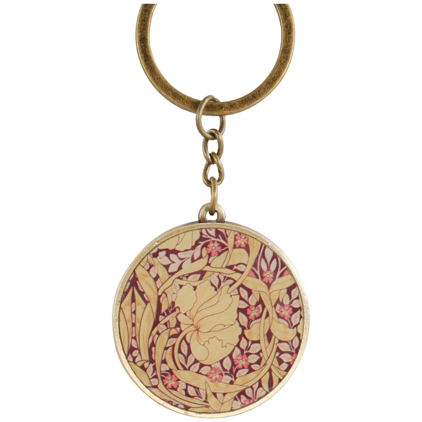William Morris Keyring – Pimpernel Nature Floral