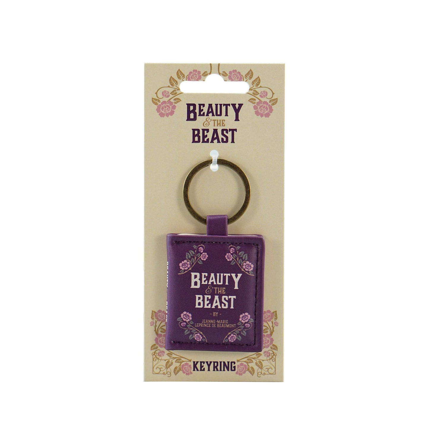 Keyring PU - Beauty and the Beast