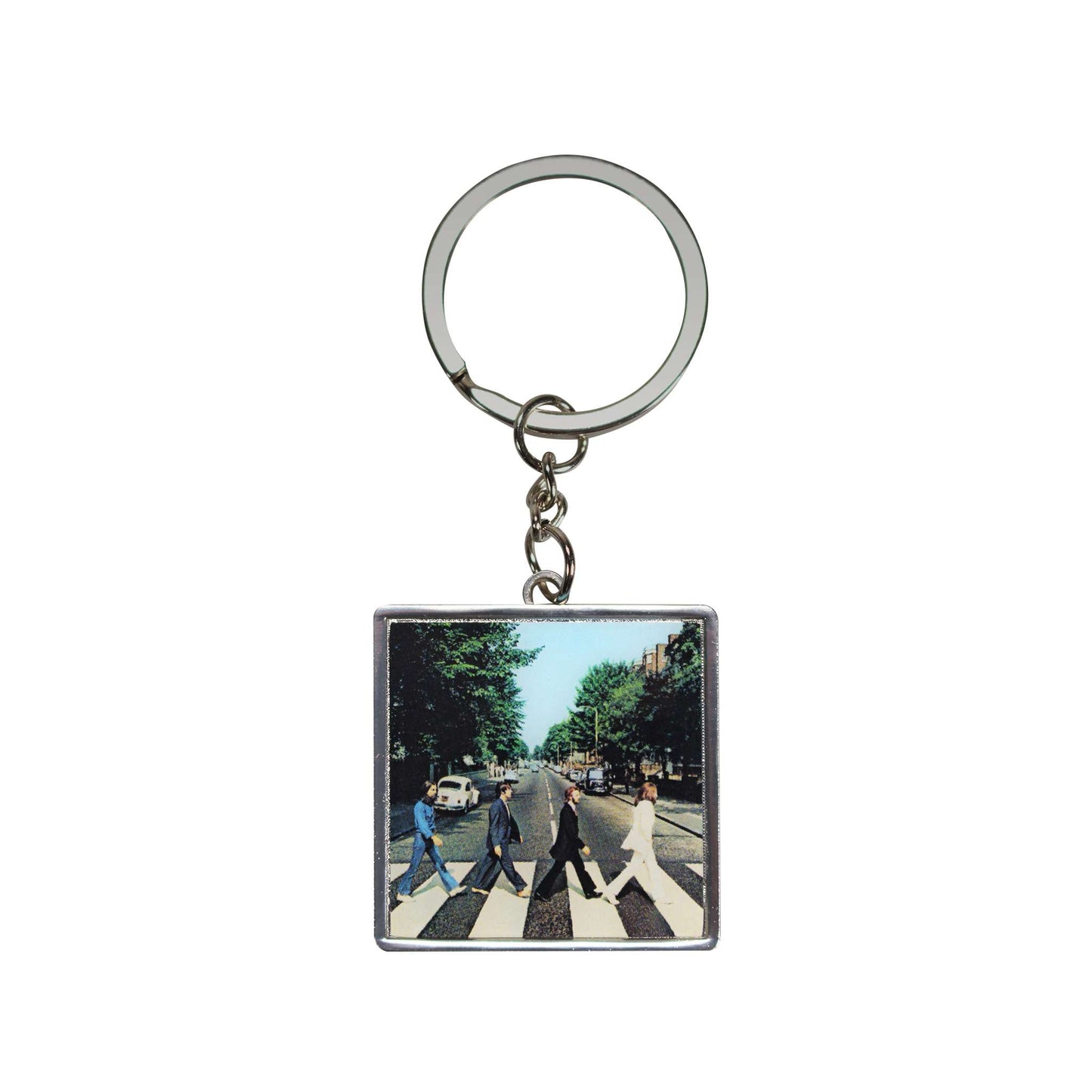 The Beatles Abbey Road Album Cover Keyring