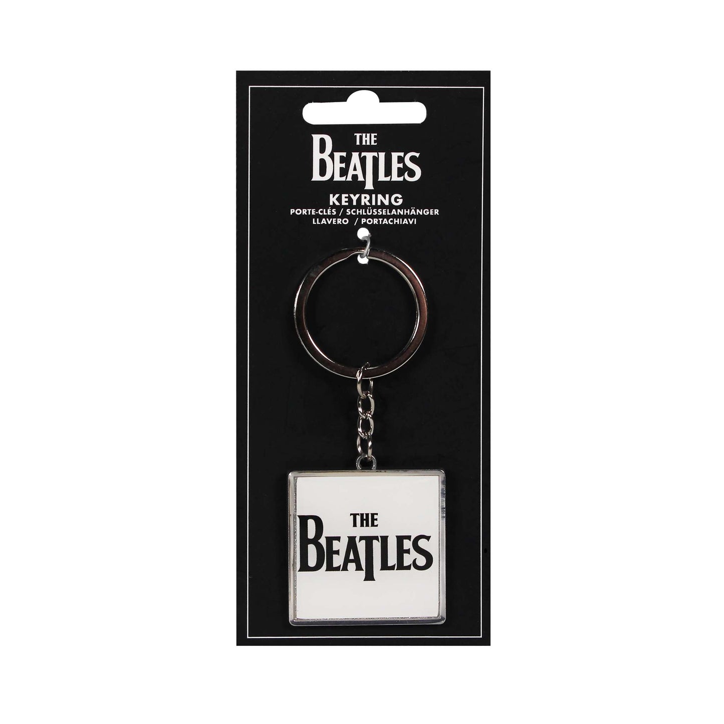 The Beatles Logo Keyring