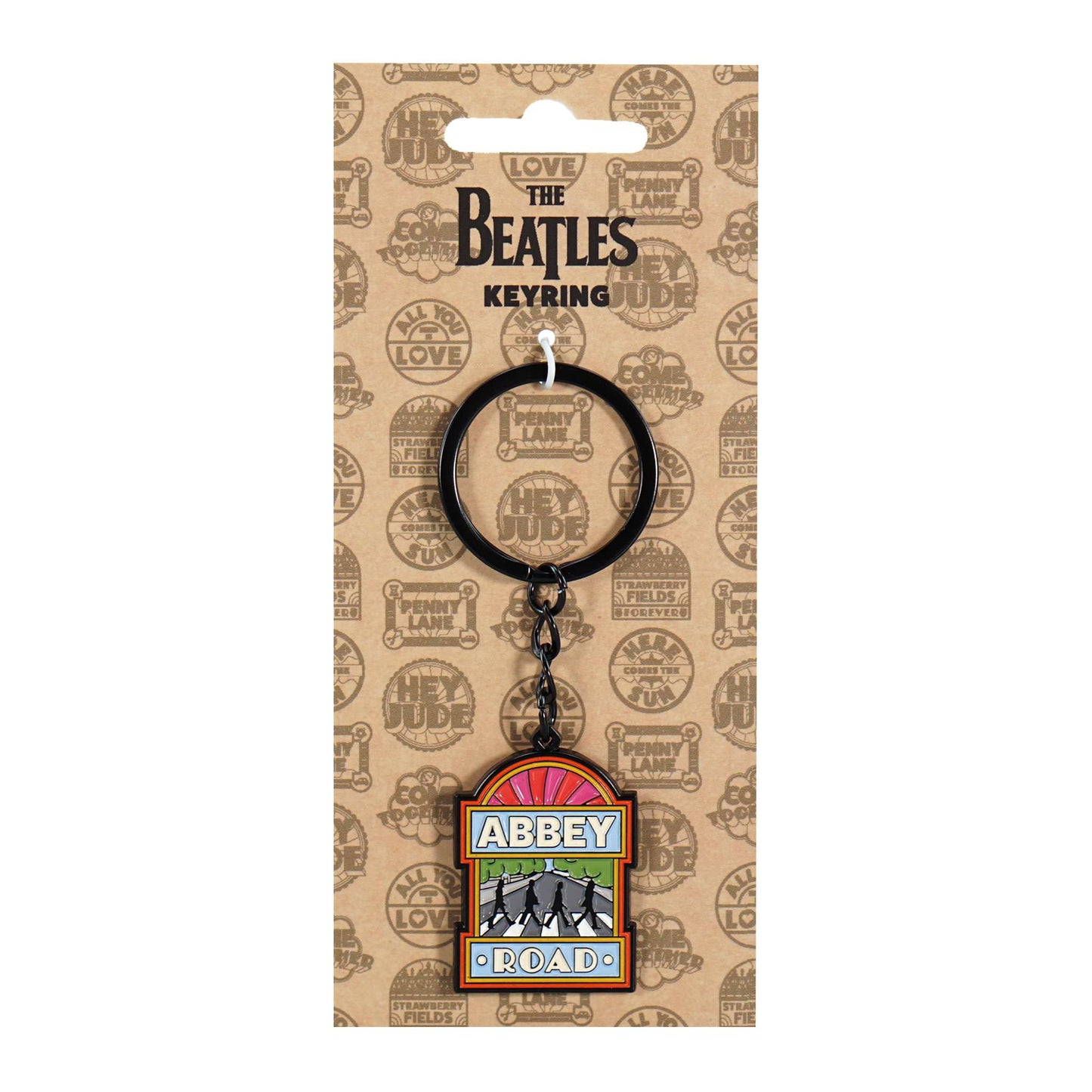 The Beatles Abbey Road Keyring