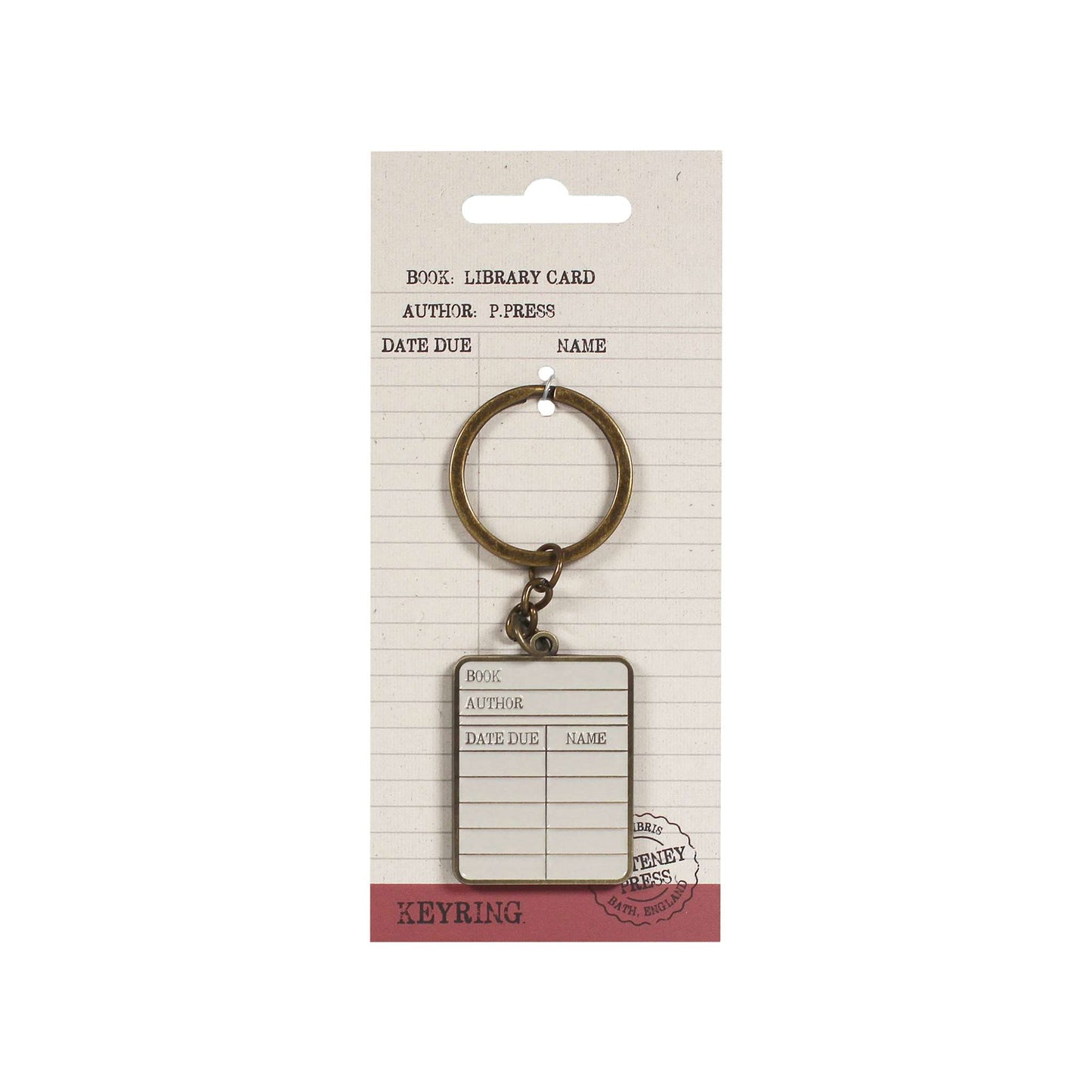 Keyring – Library Card