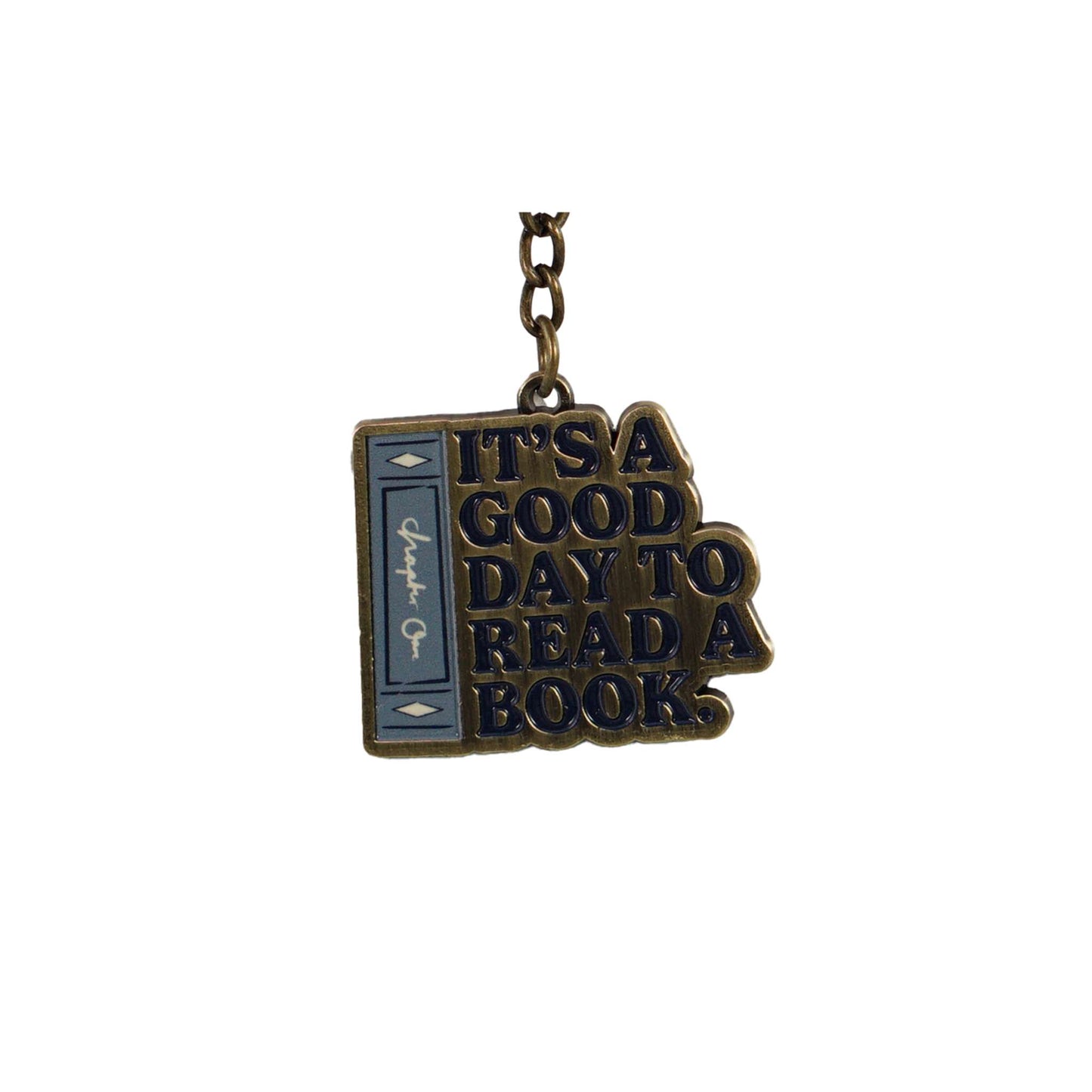 Metal Keyring – It’s a Good Day to Read a Book