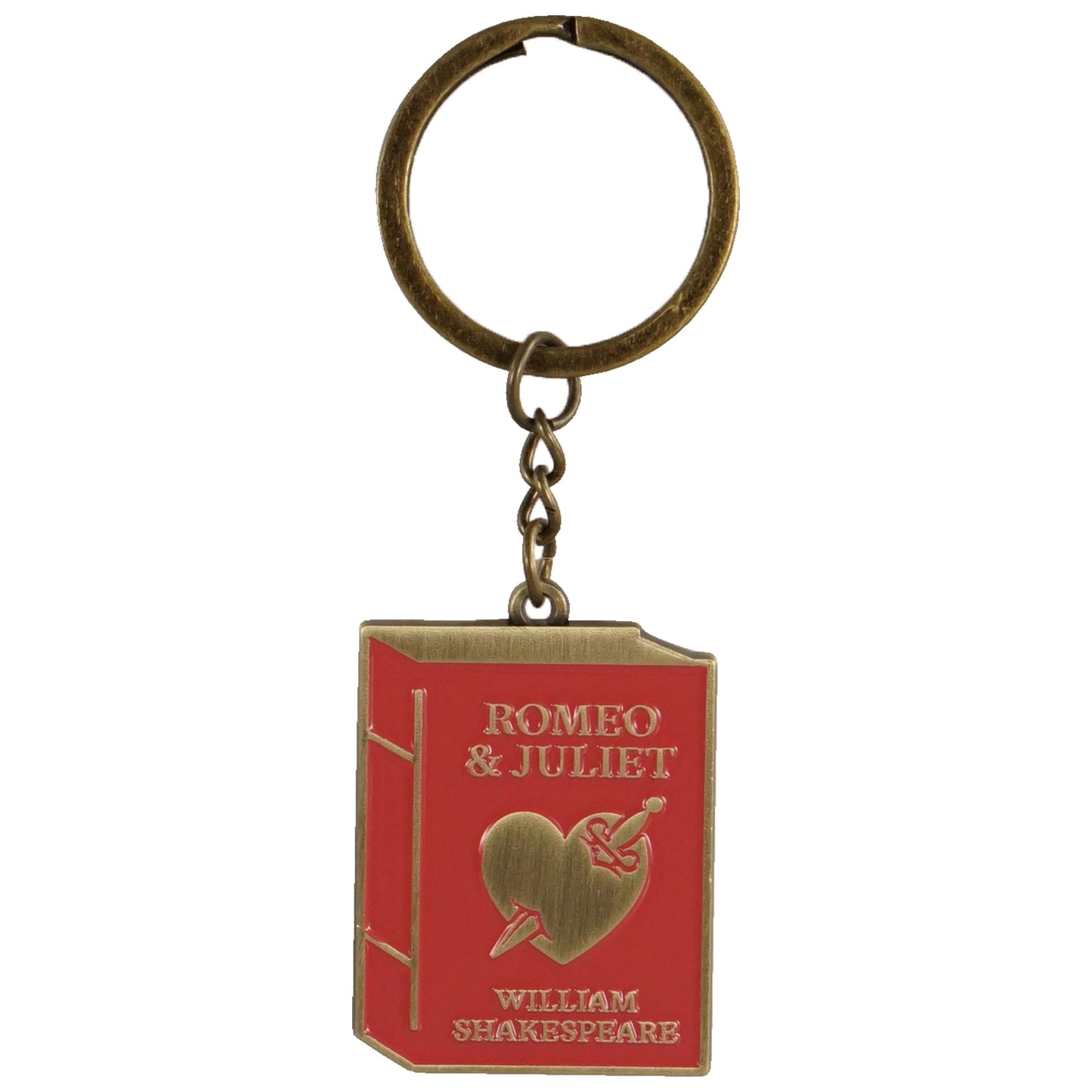 Shakespeare Keyring – Romeo & Juliet