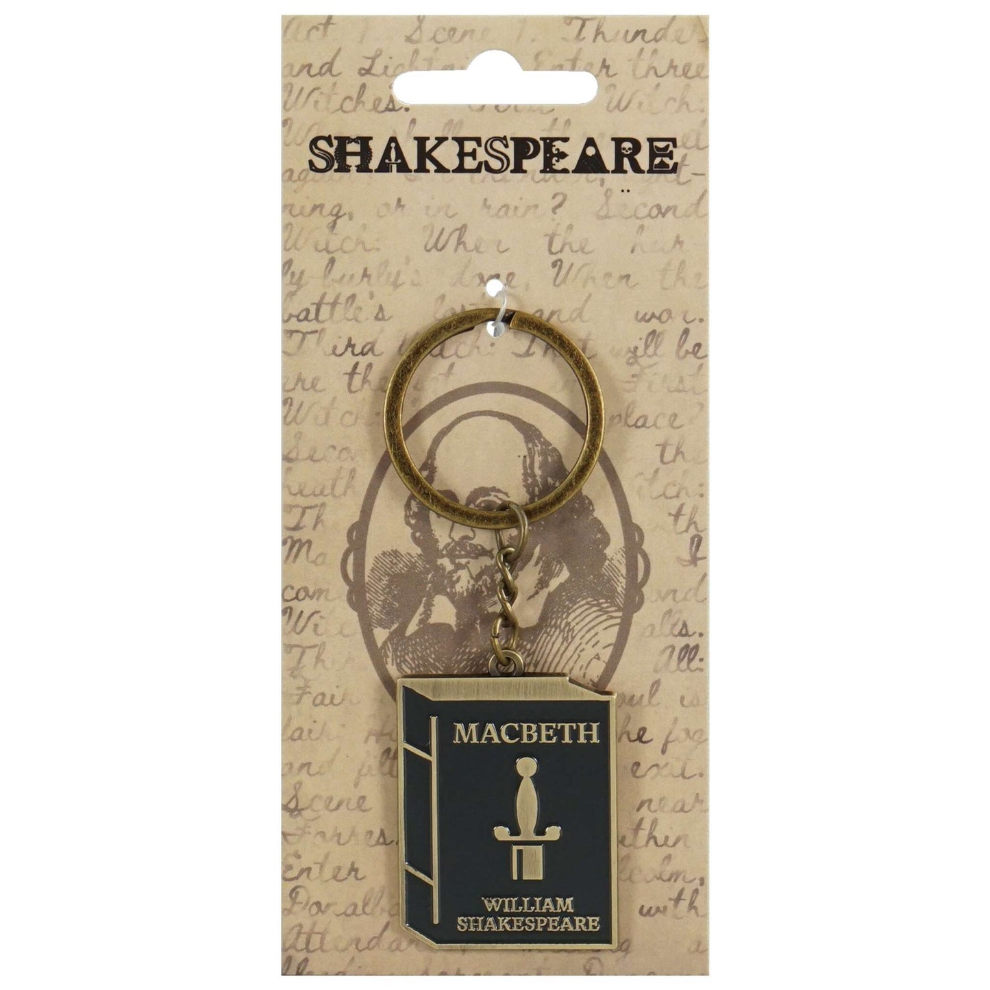Shakespeare Keyring – Macbeth Quote