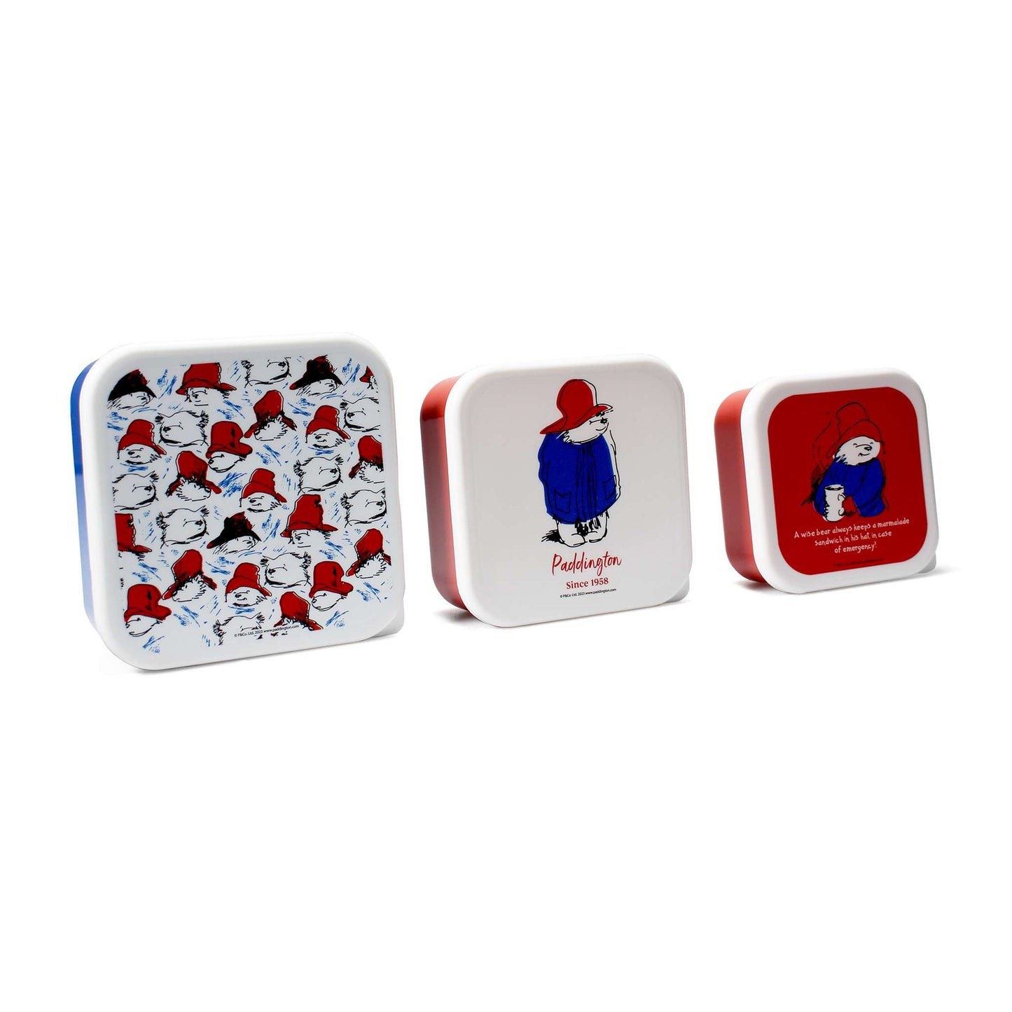 Paddington Bear Snack Boxes