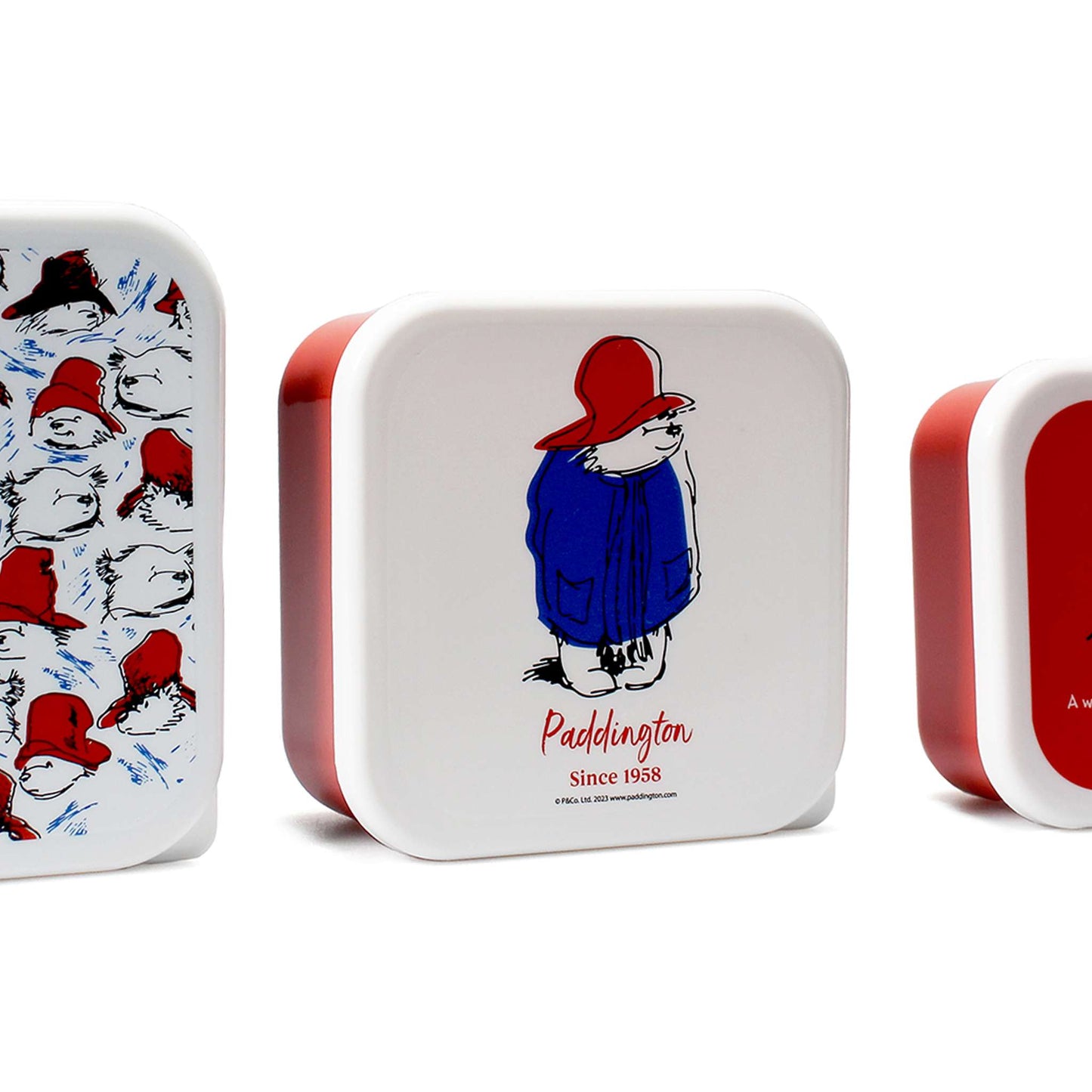Paddington Bear Snack Boxes