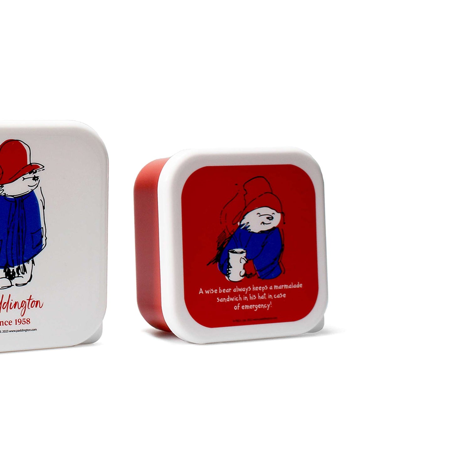 Paddington Bear Snack Boxes