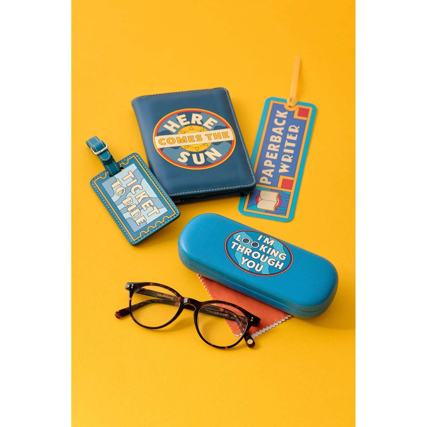 The Beatles Ticket to Ride Luggage Tag