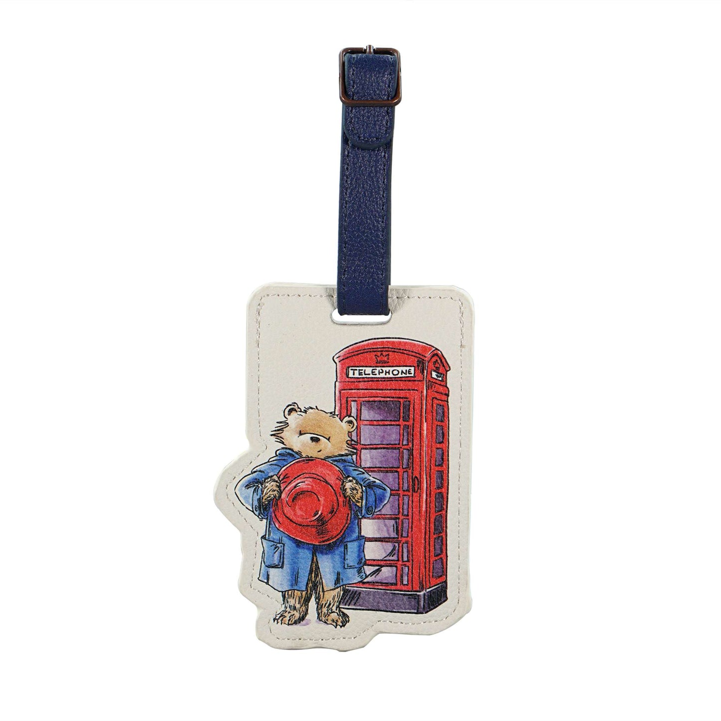 Paddington Bear Vegan Leather Shaped Luggage Tag