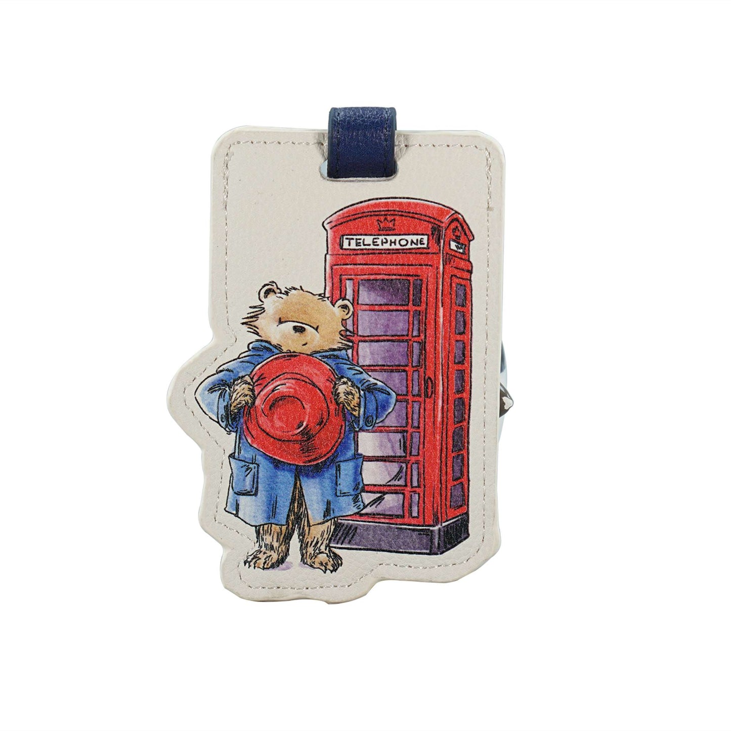 Paddington Bear Vegan Leather Shaped Luggage Tag
