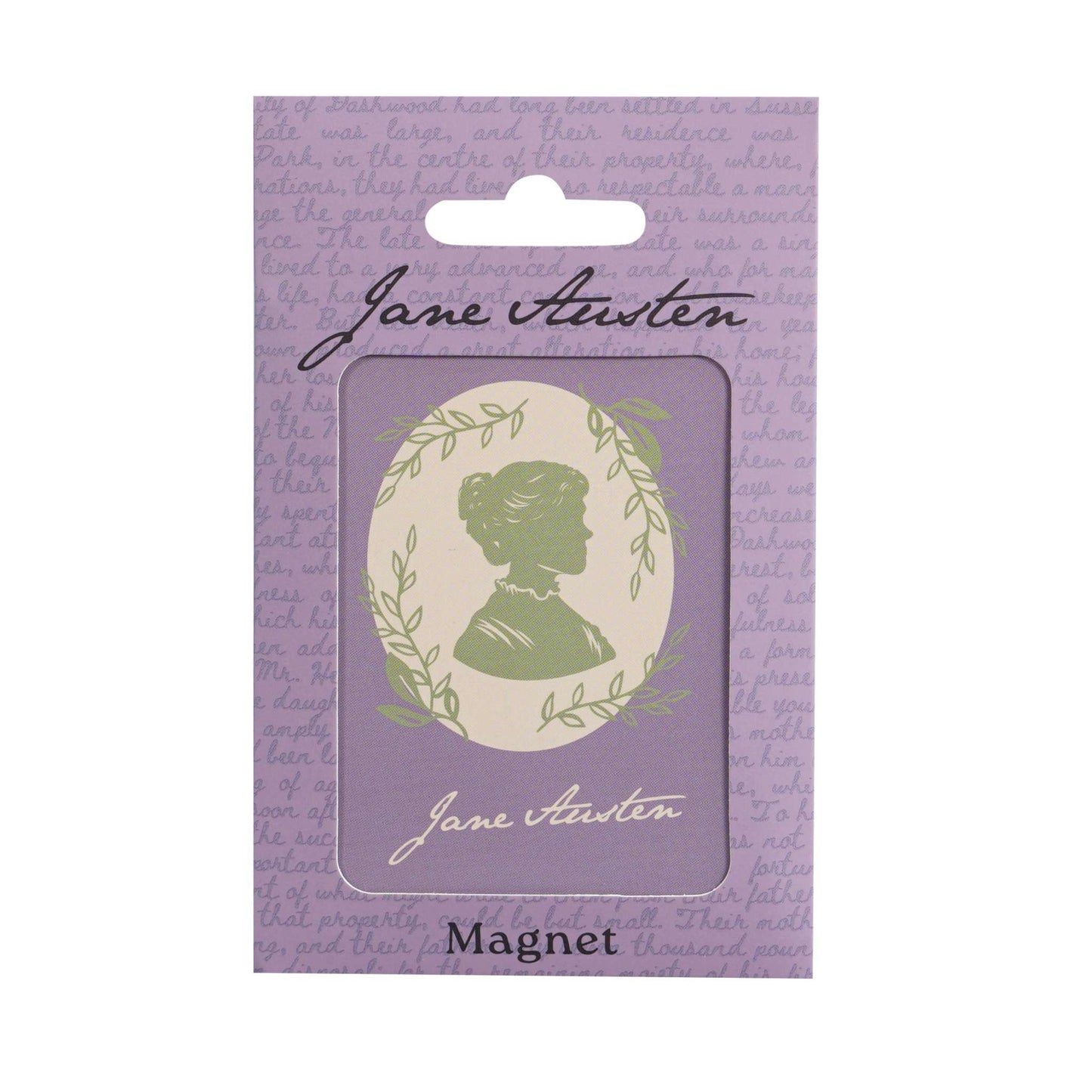 Magnet Metal - Jane Austen (Silhouette)
