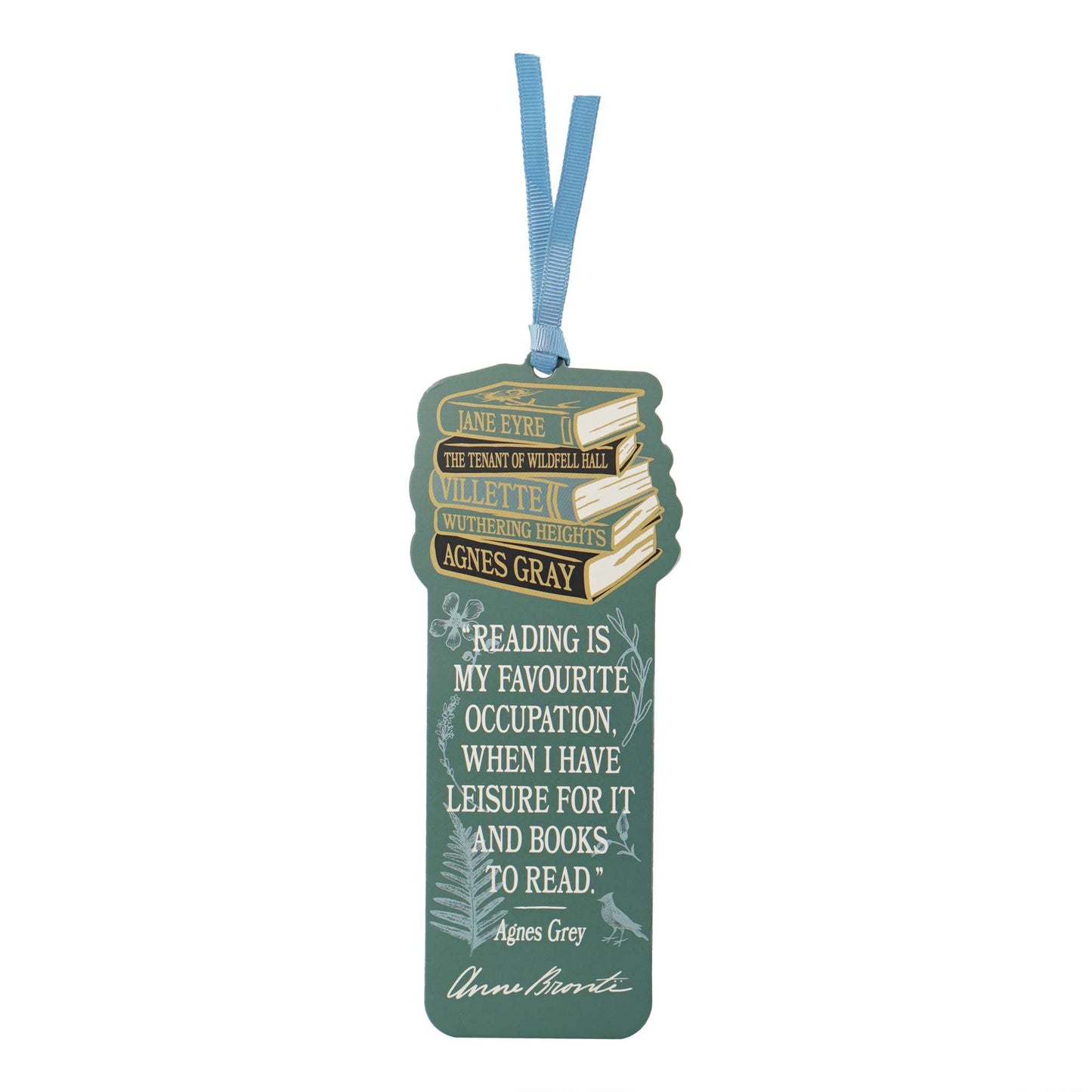 Bronte Sisters Agnes Grey Shaped Paper Bookmark