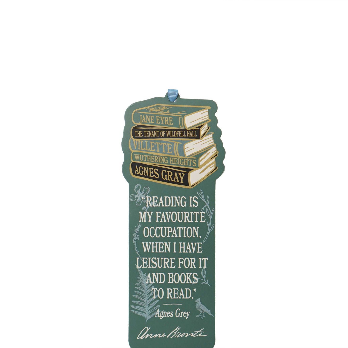 Bronte Sisters Agnes Grey Shaped Paper Bookmark