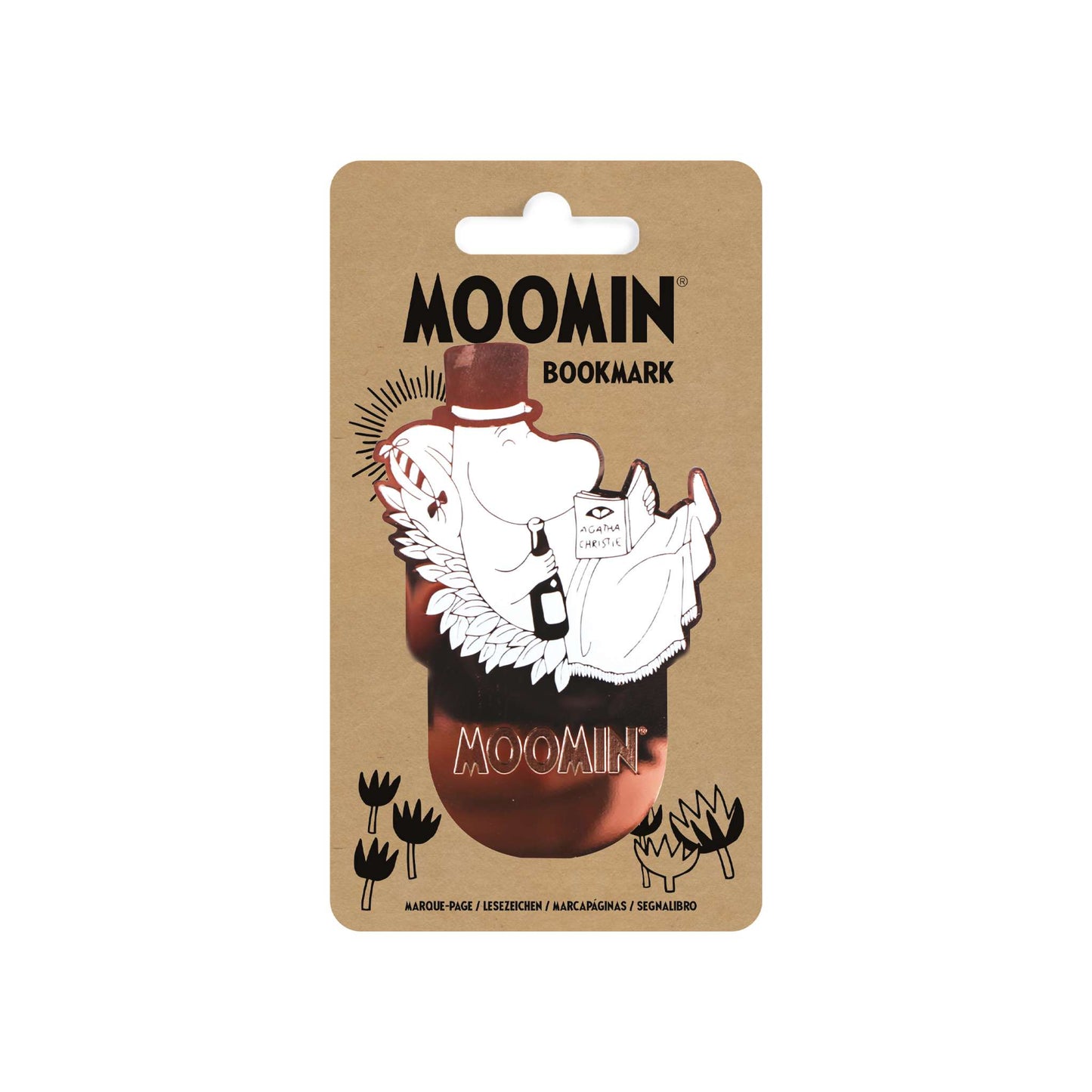 Moomin Paper Bookmark – Moomin Papa