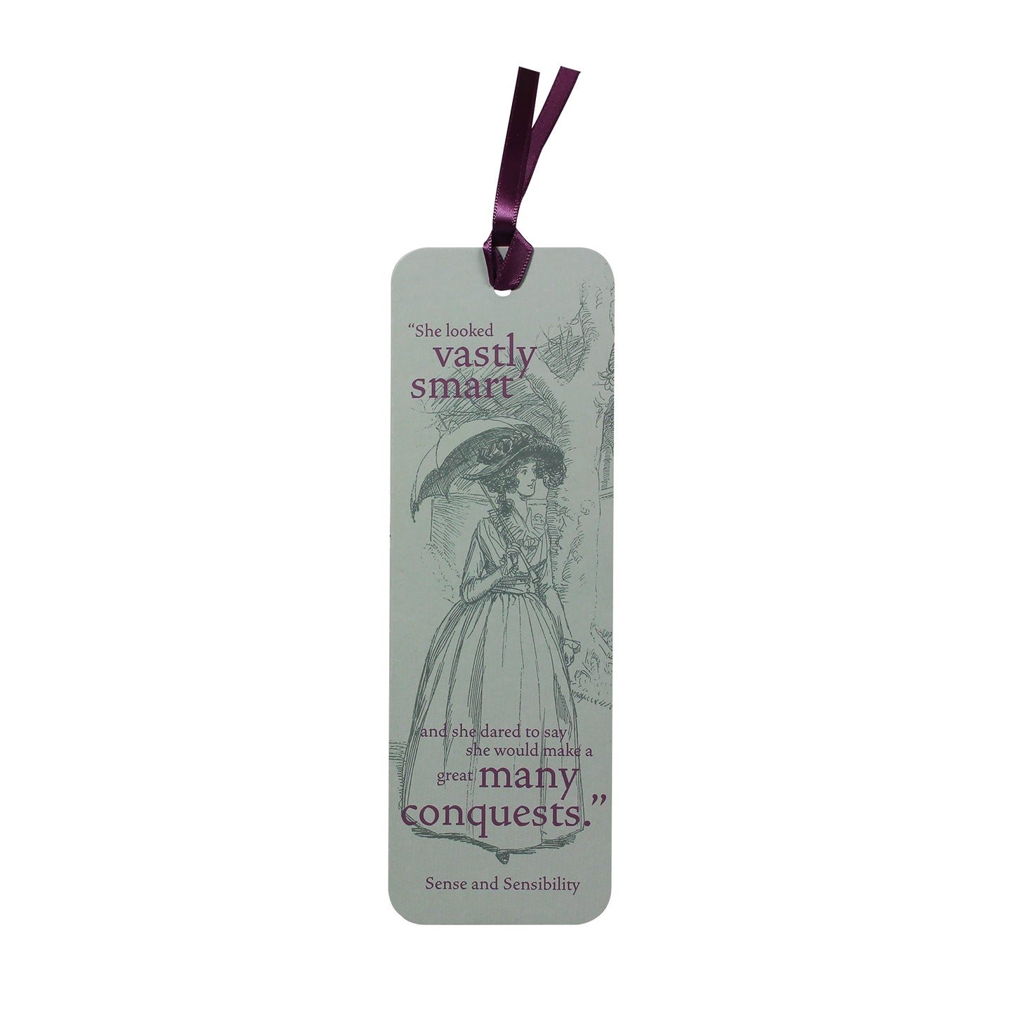 Jane Austen Sense and Sensibility Paper Bookmark