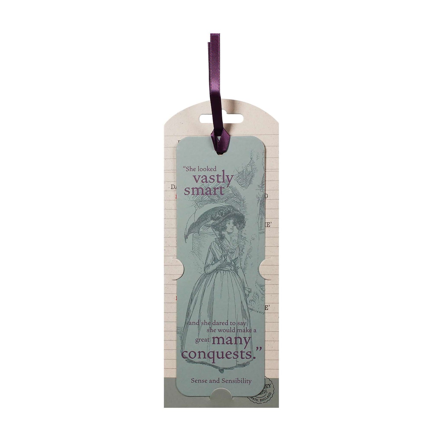 Jane Austen Sense and Sensibility Paper Bookmark
