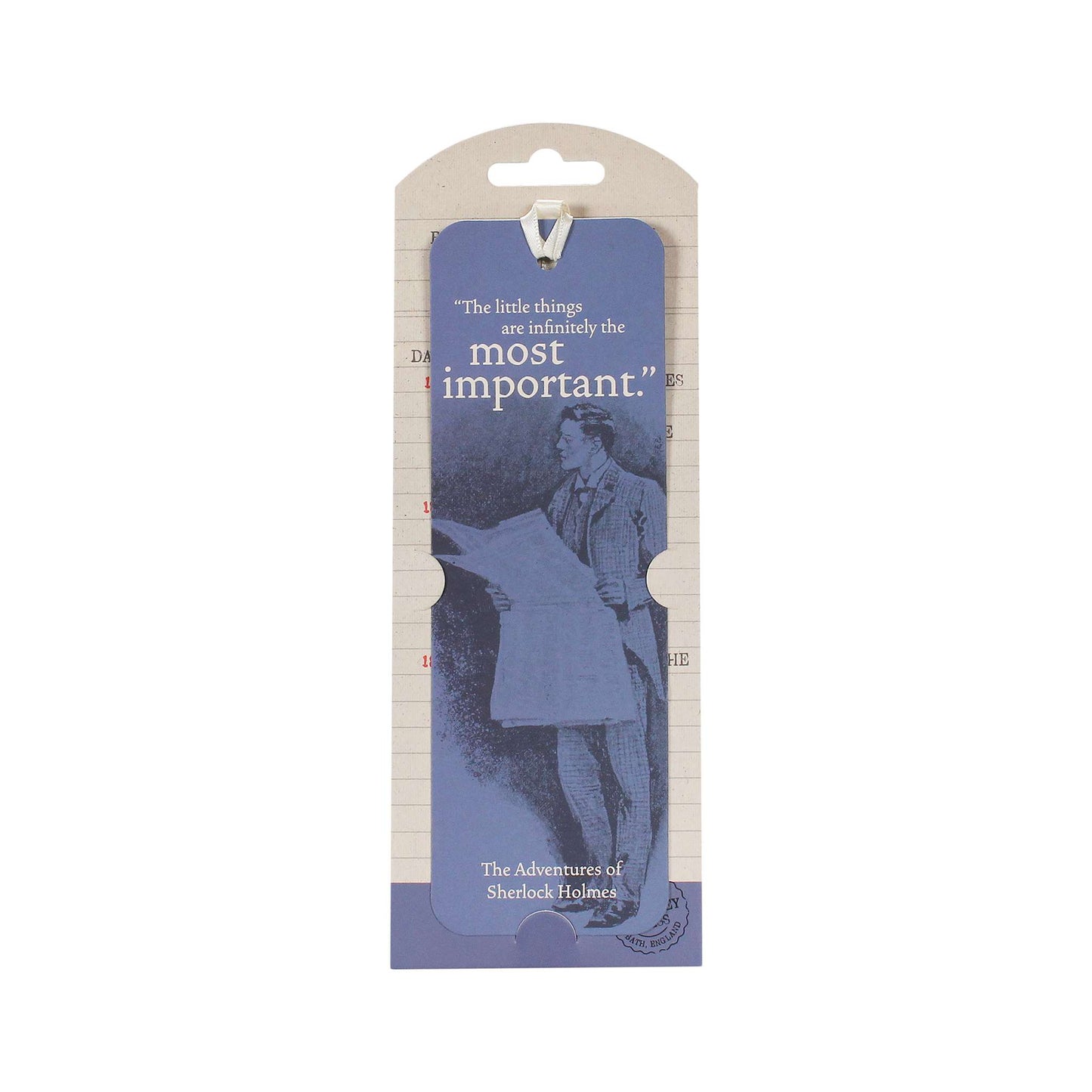 Sherlock Holmes Paper Bookmark