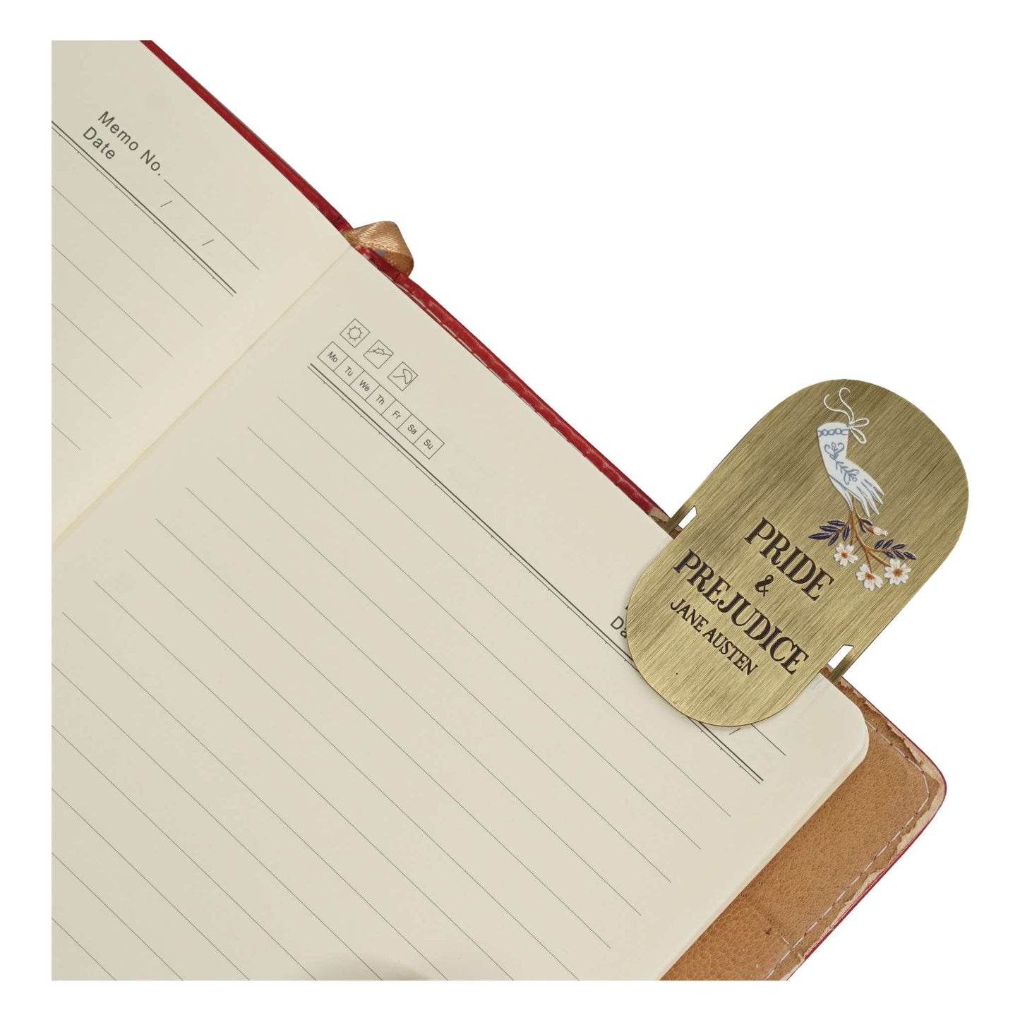 Jane Austen Pride and Prejudice Metal Bookmark