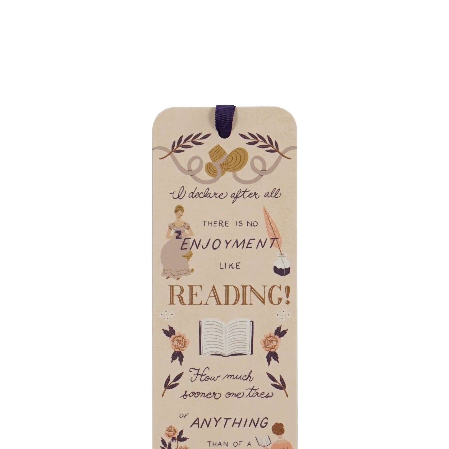 Jane Austen Pride and Prejudice Paper Bookmark