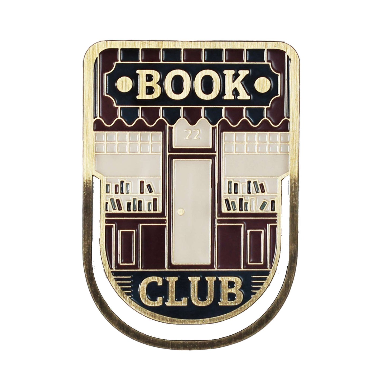 Metal Bookmark – Book Club