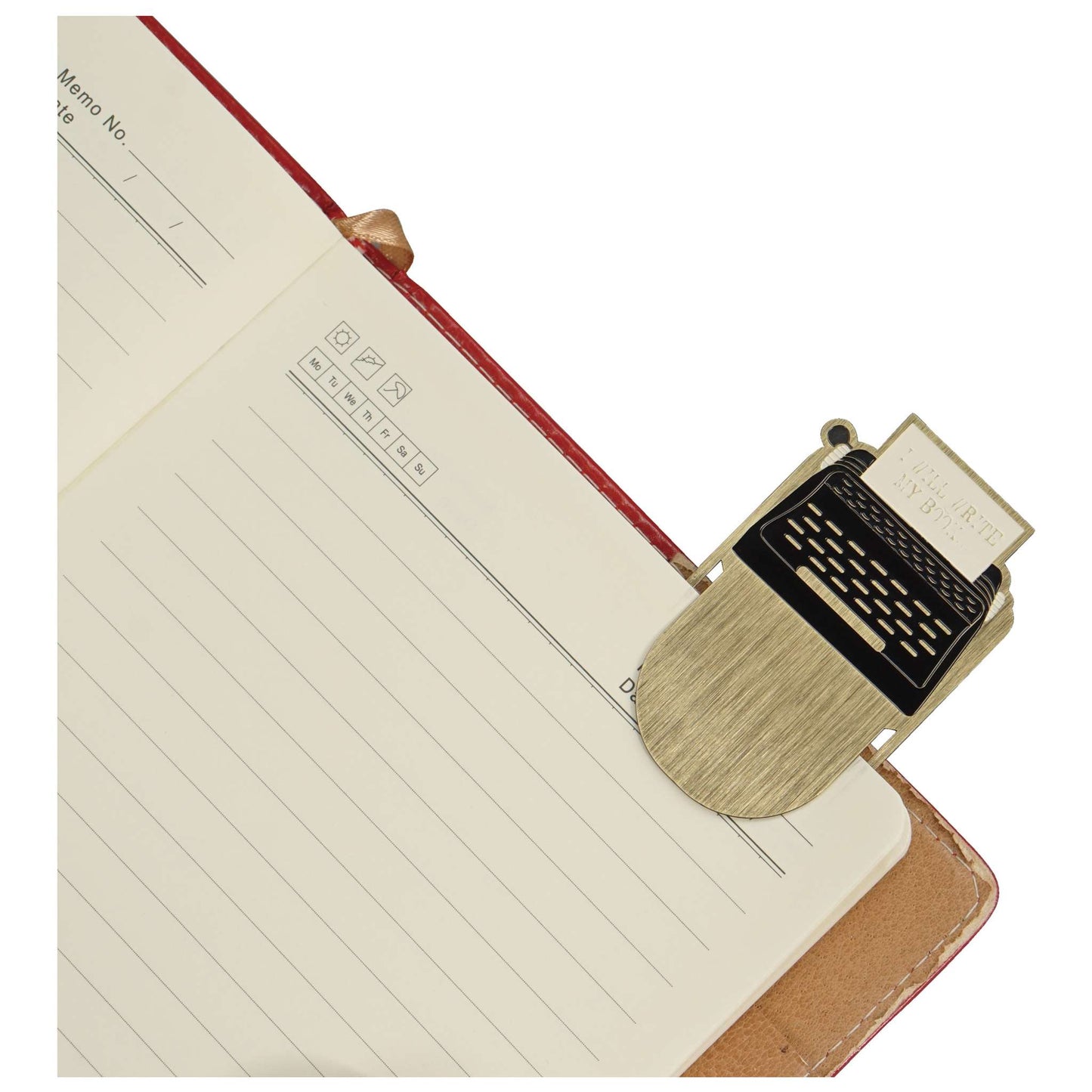 Metal Bookmark – I Will Write My Book