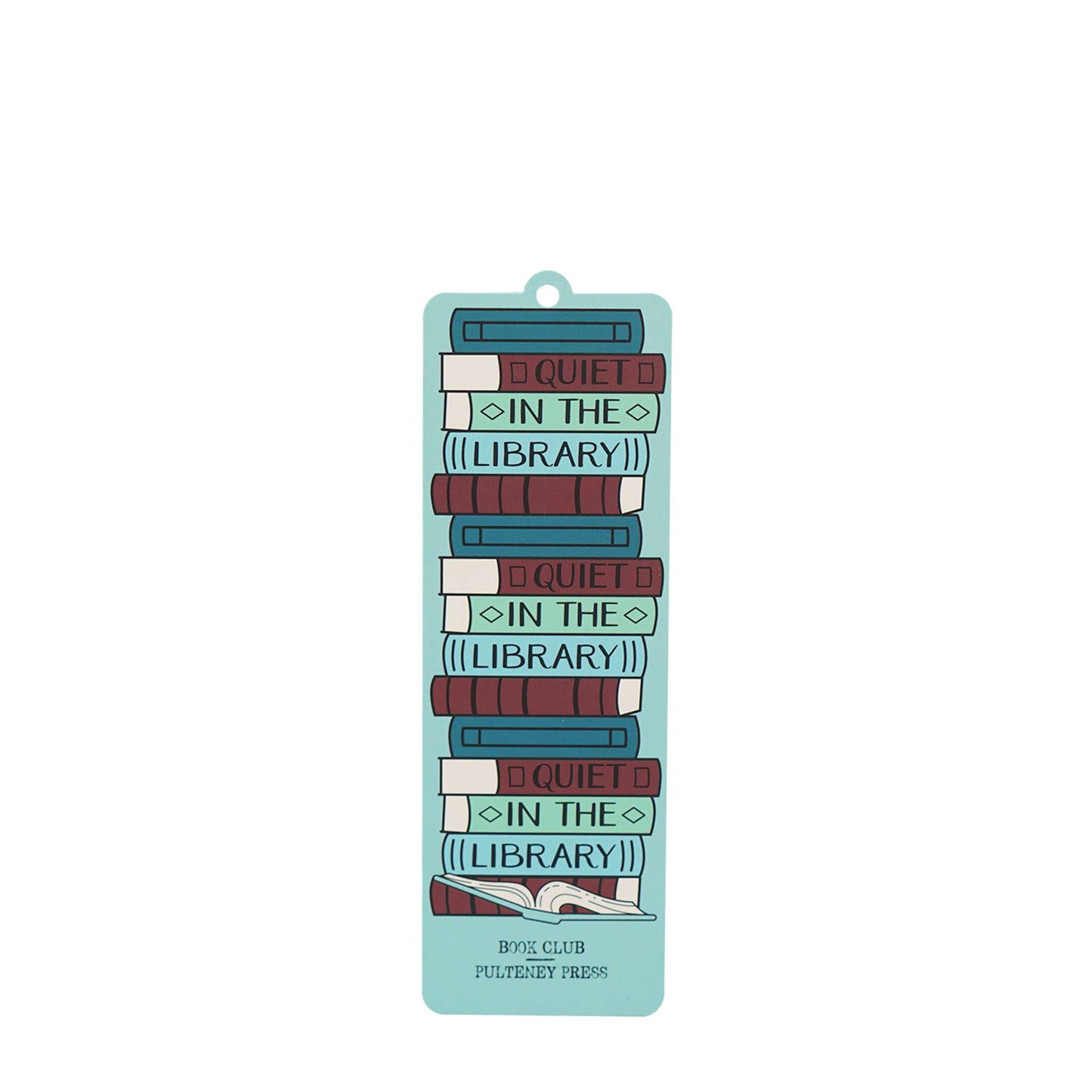 Bookmark with tassel – Quiet In The Library