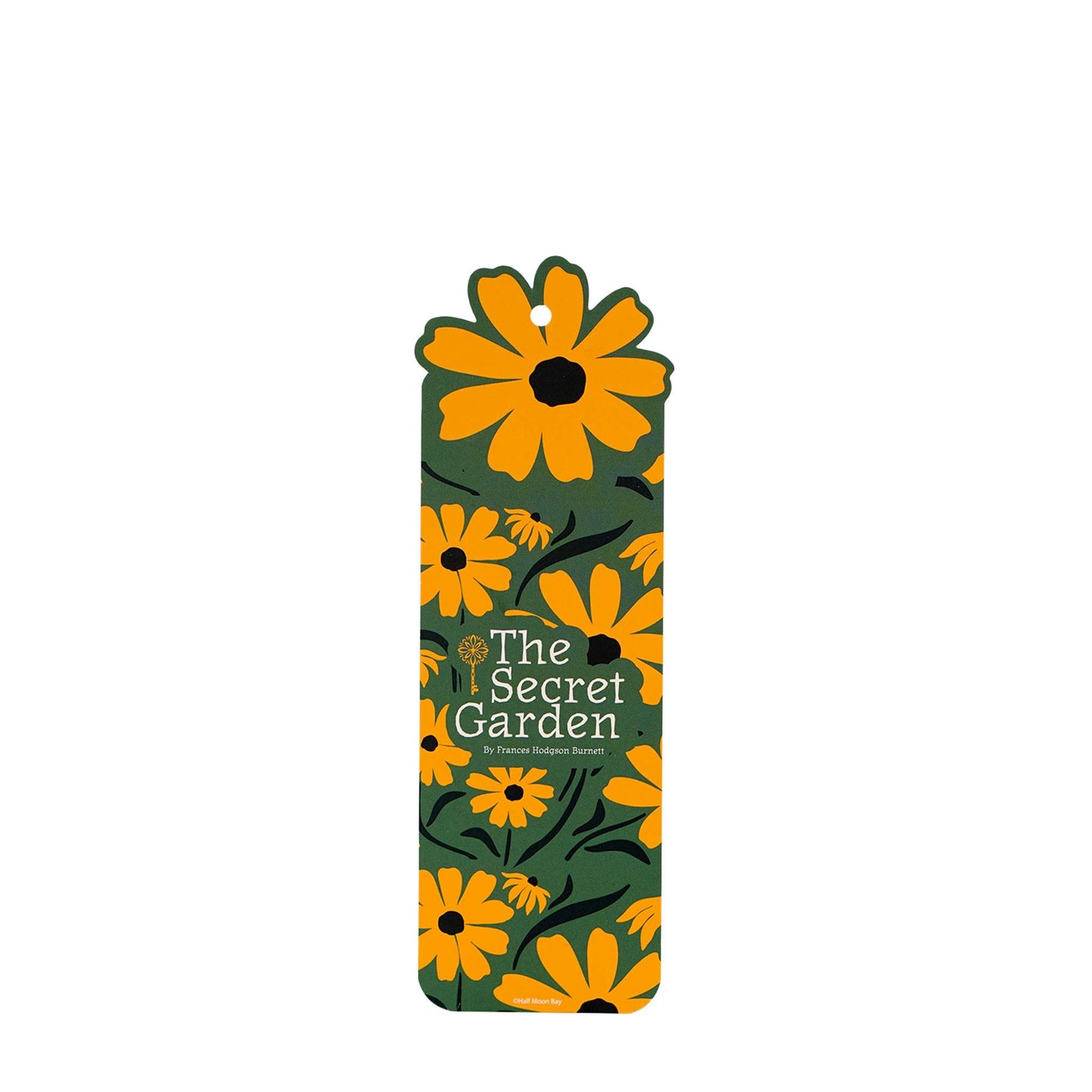 Paper Bookmark with Tassel and Charm- Secret Garden Floral