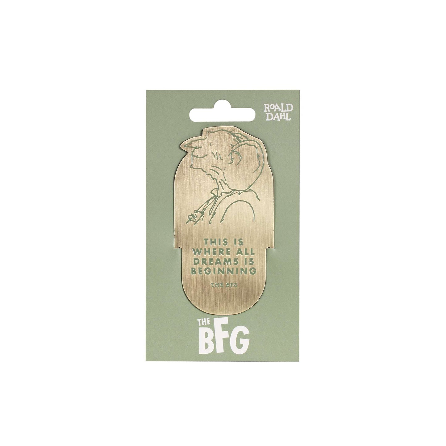 Bookmark Roald Dahl The BFG