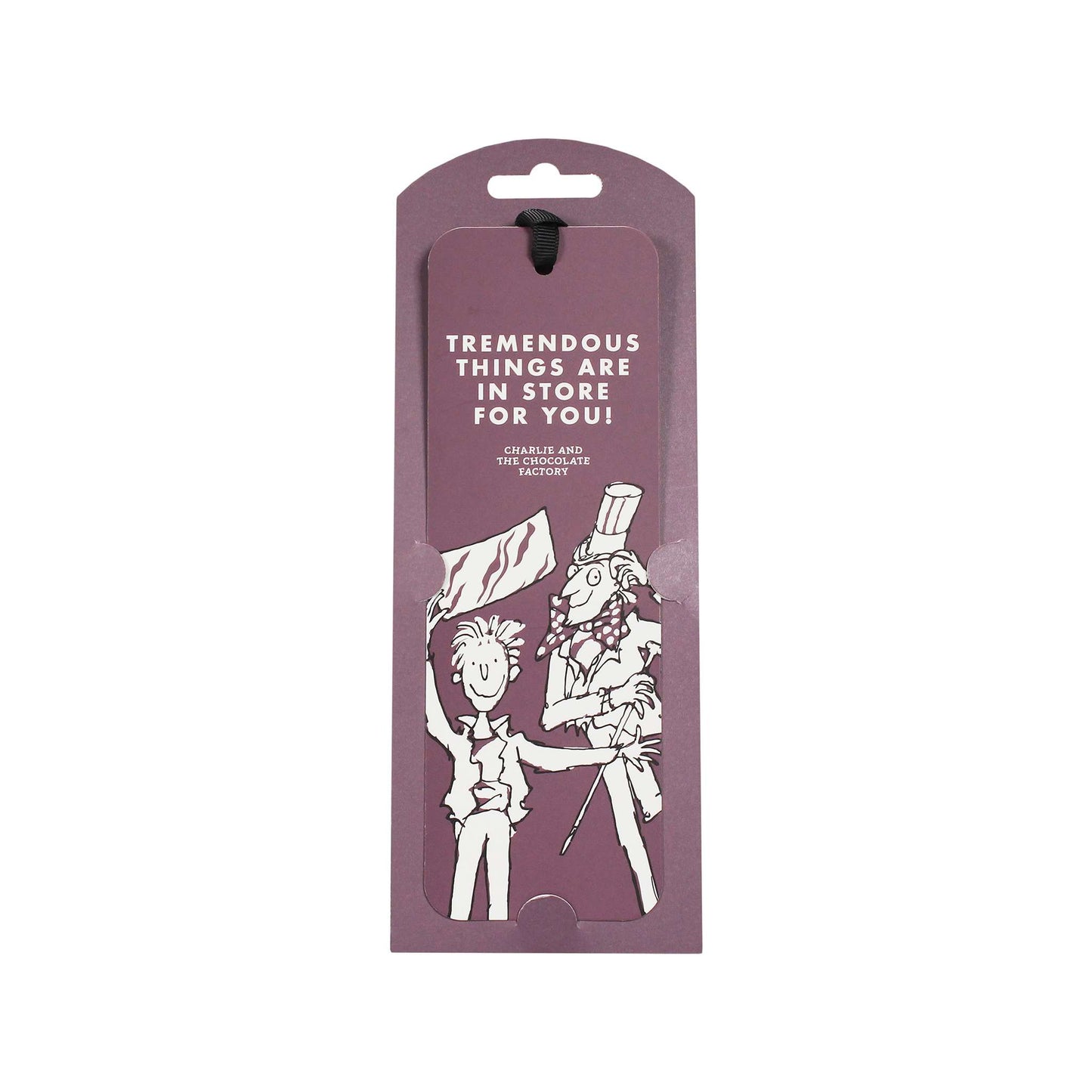 Paper Bookmark Roald Dahl Charlie and the Chocolate Factory