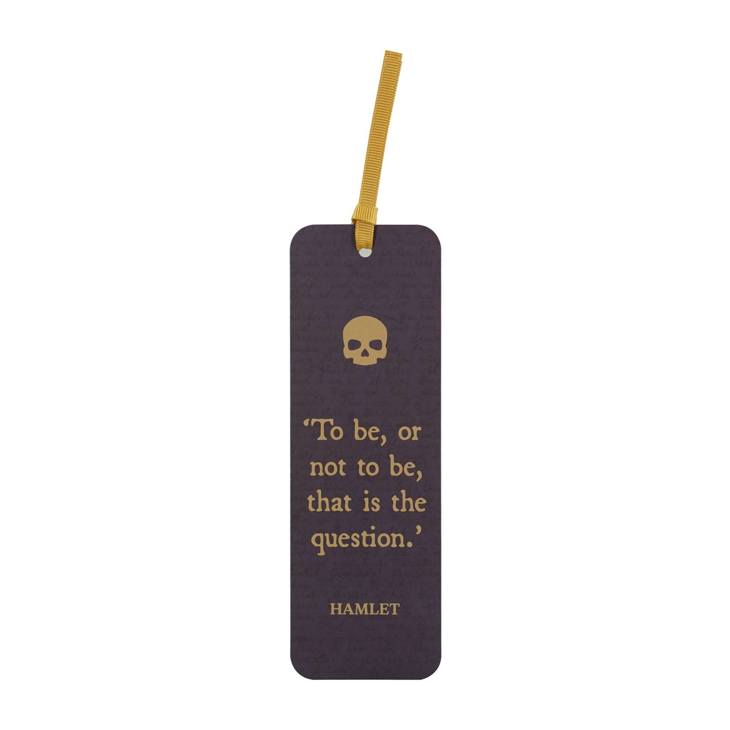 Shakespeare Bookmark – Hamlet Quote