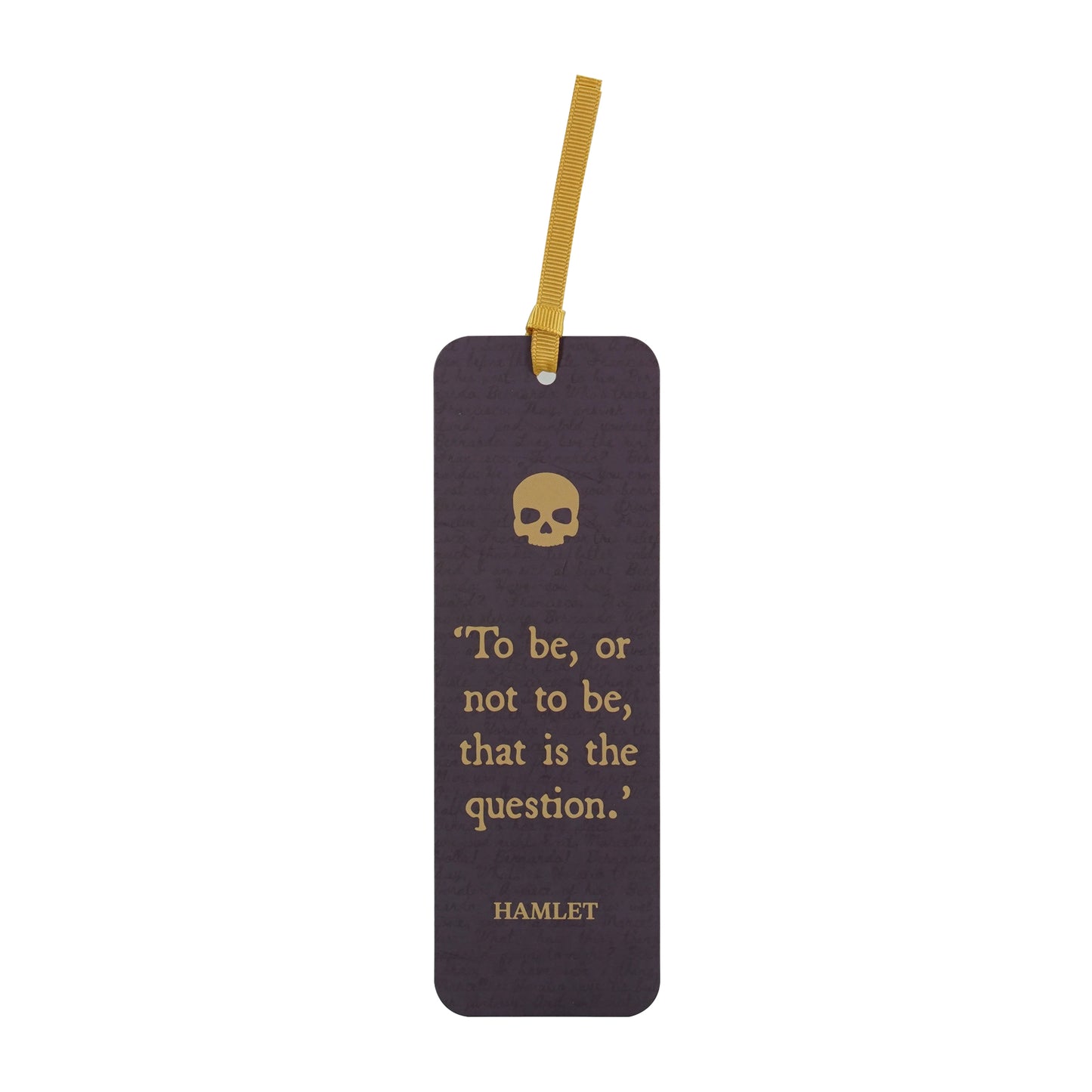 Shakespeare Bookmark – Hamlet Quote