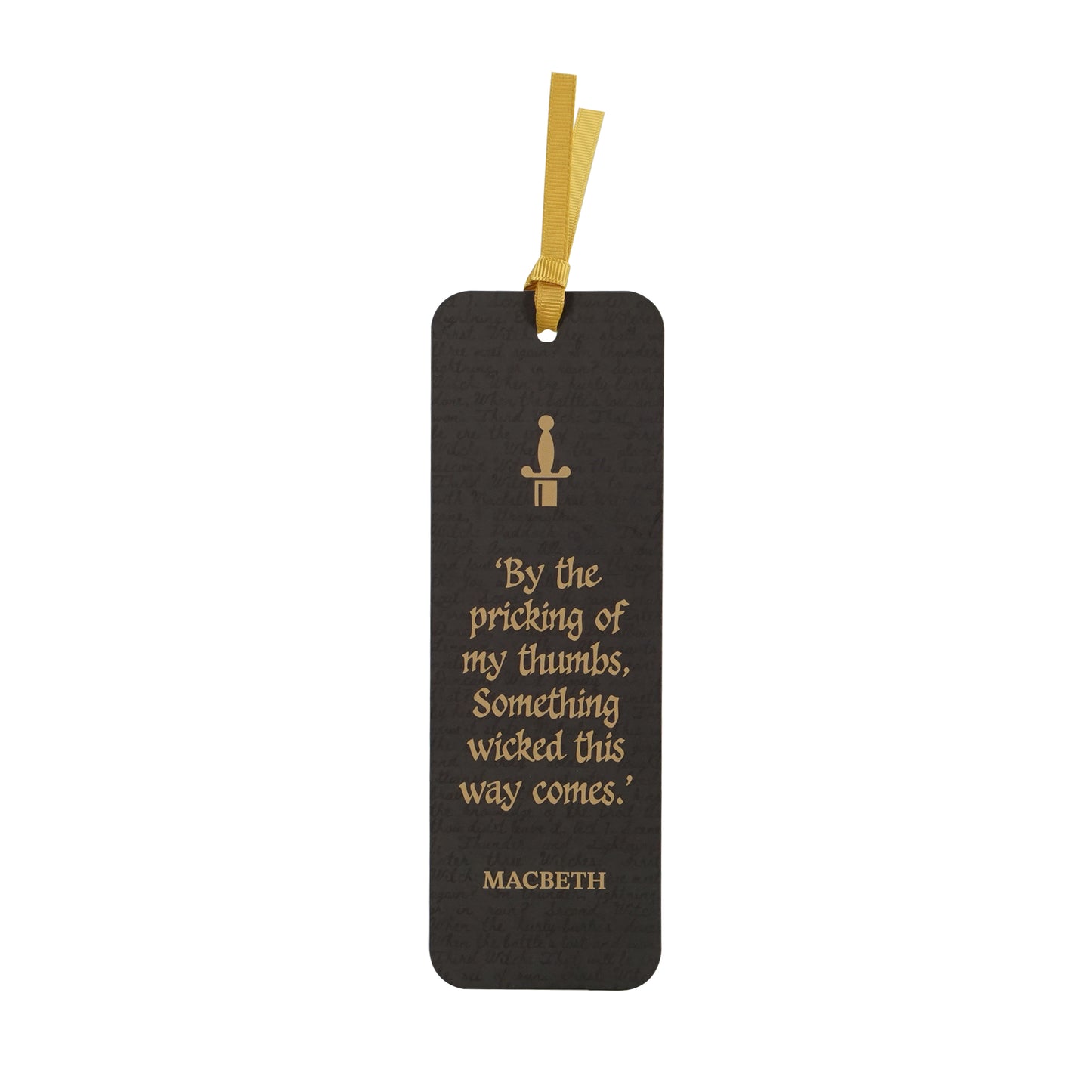 Shakespeare Bookmark – Macbeth Quote