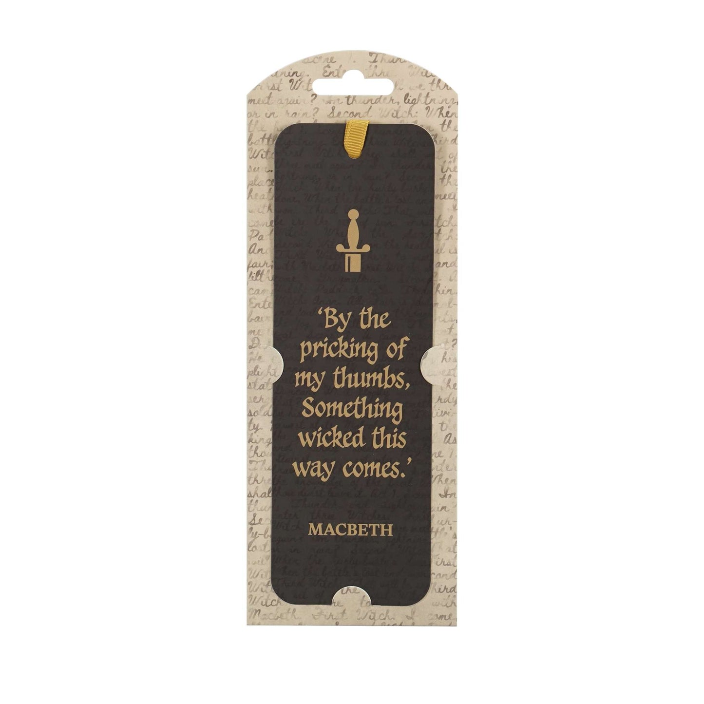 Shakespeare Bookmark – Macbeth Quote