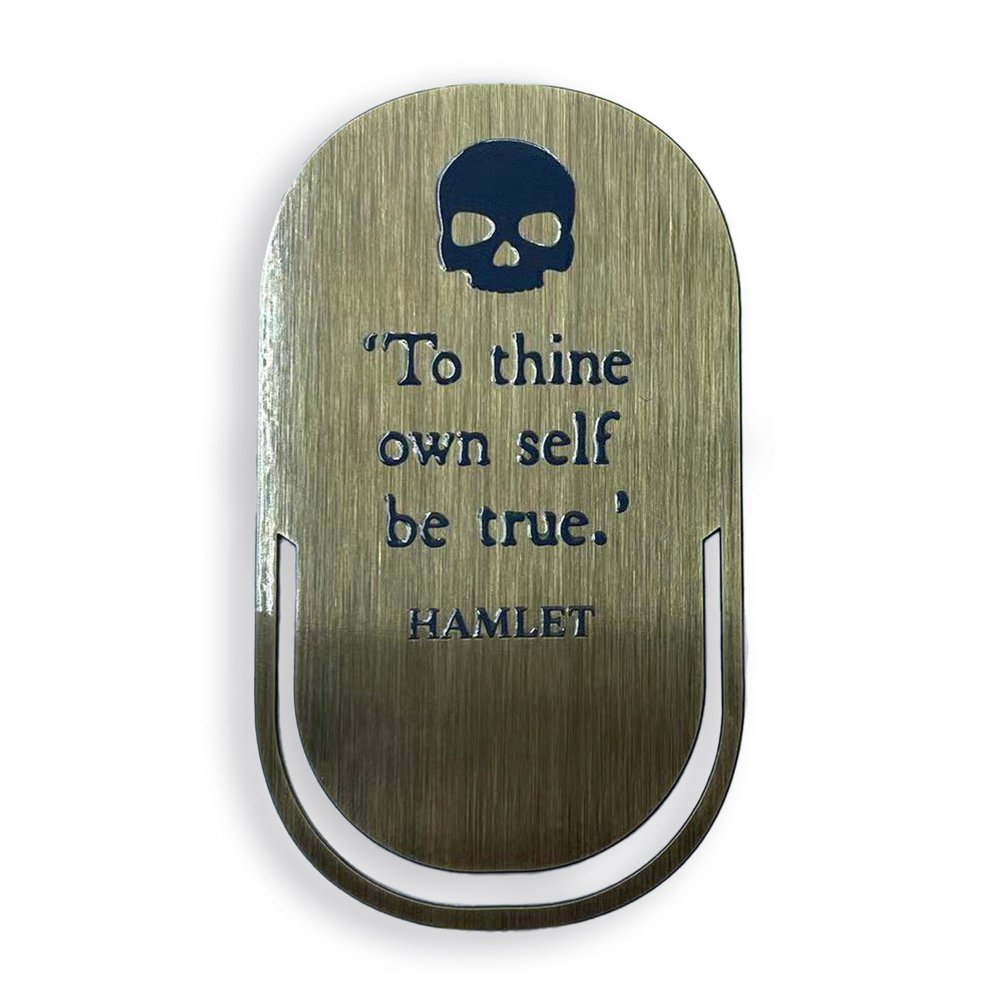Shakespeare Metal Bookmark – Hamlet