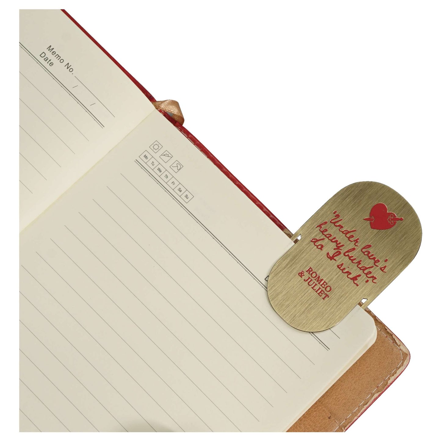 Shakespeare Metal Bookmark – Romeo & Juliet