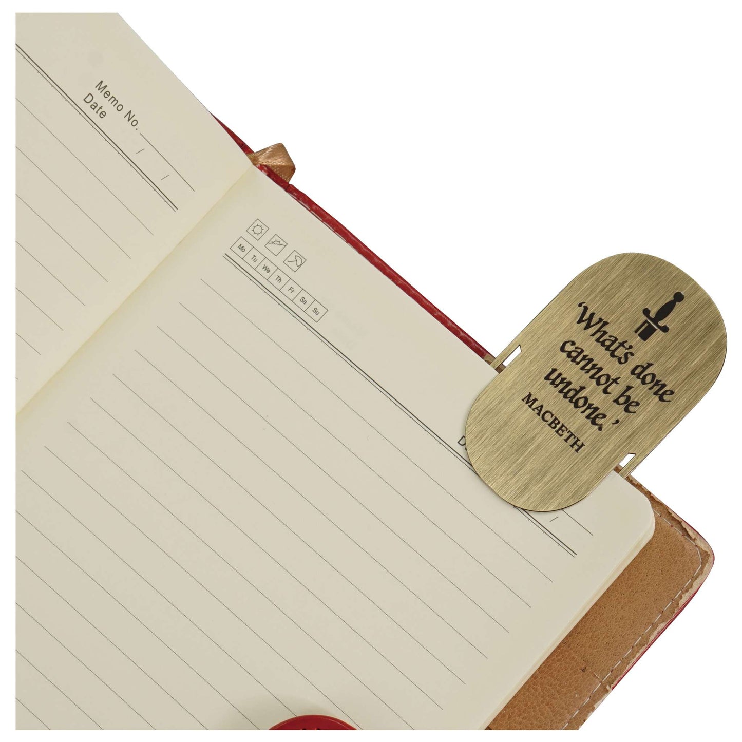 Shakespeare Metal Bookmark – Macbeth